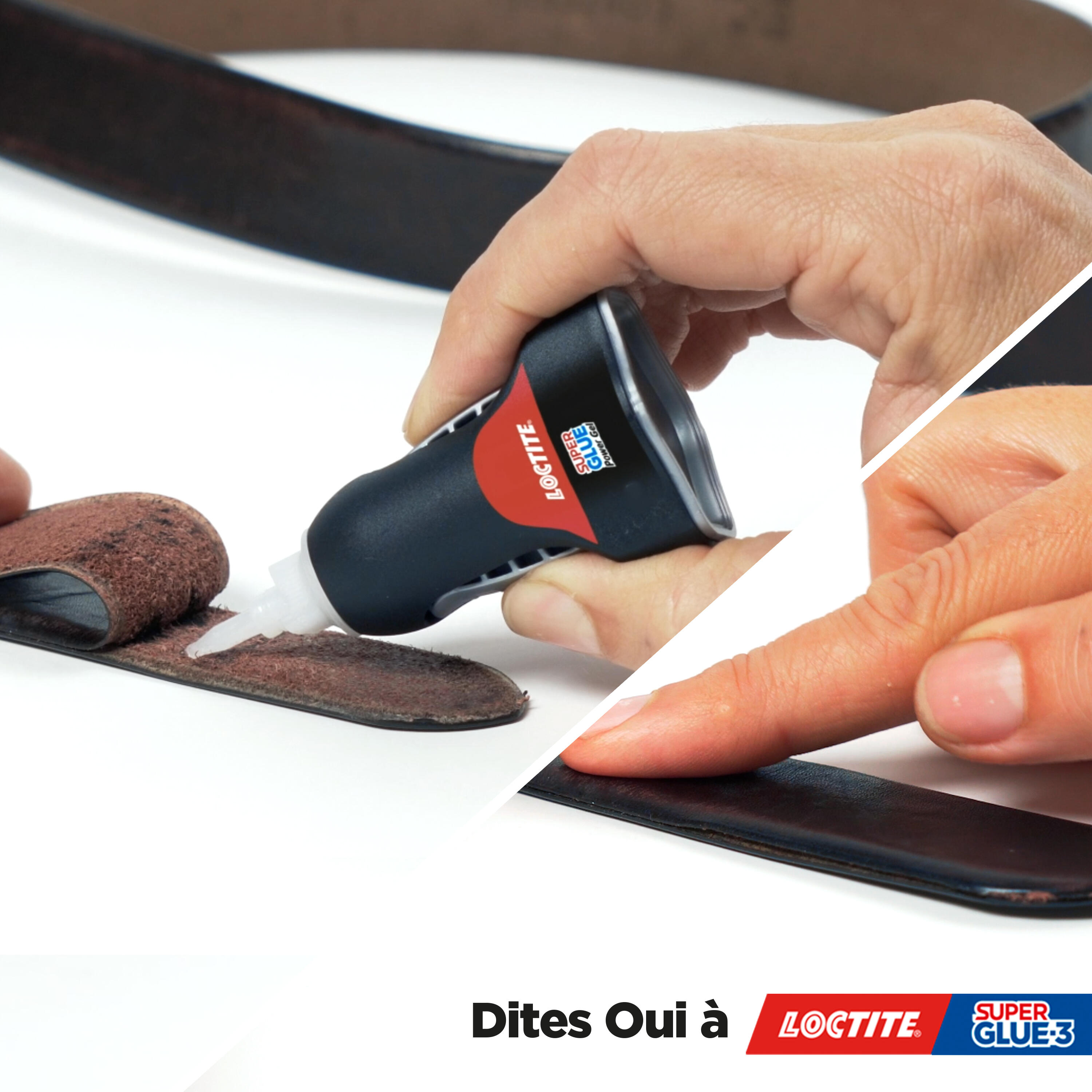 Colle de réparation Cyanoacrylate Super glue 3 power flex gel LOCTITE, 3g transp - 6