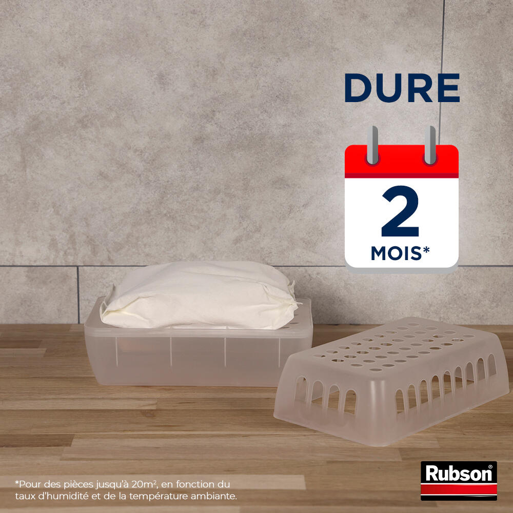 Recharge d'absorbeur d'humidité sac RUBSON 20m2 - 3