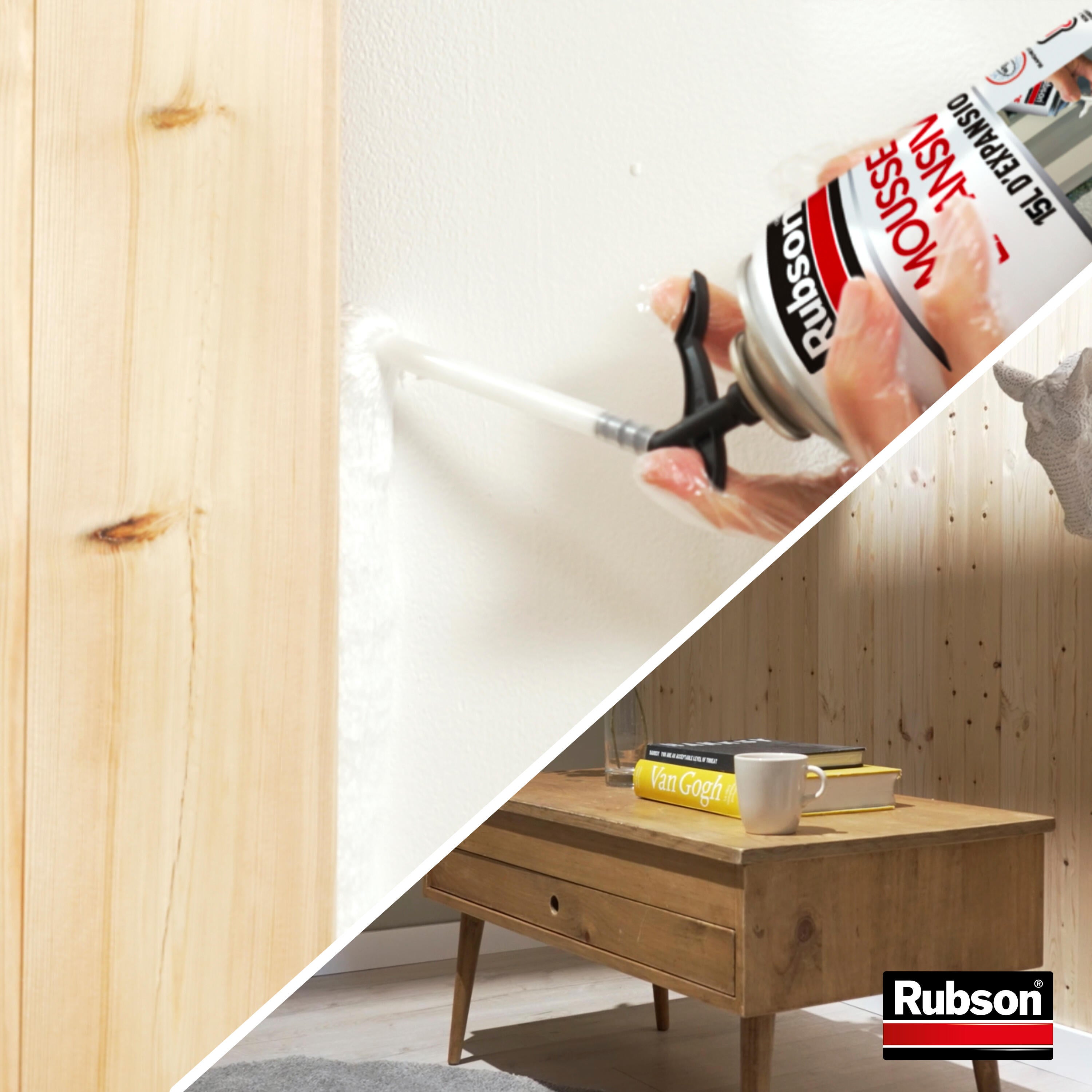 Mousse expansive Access, multi-usages RUBSON blanc 345ml - 5