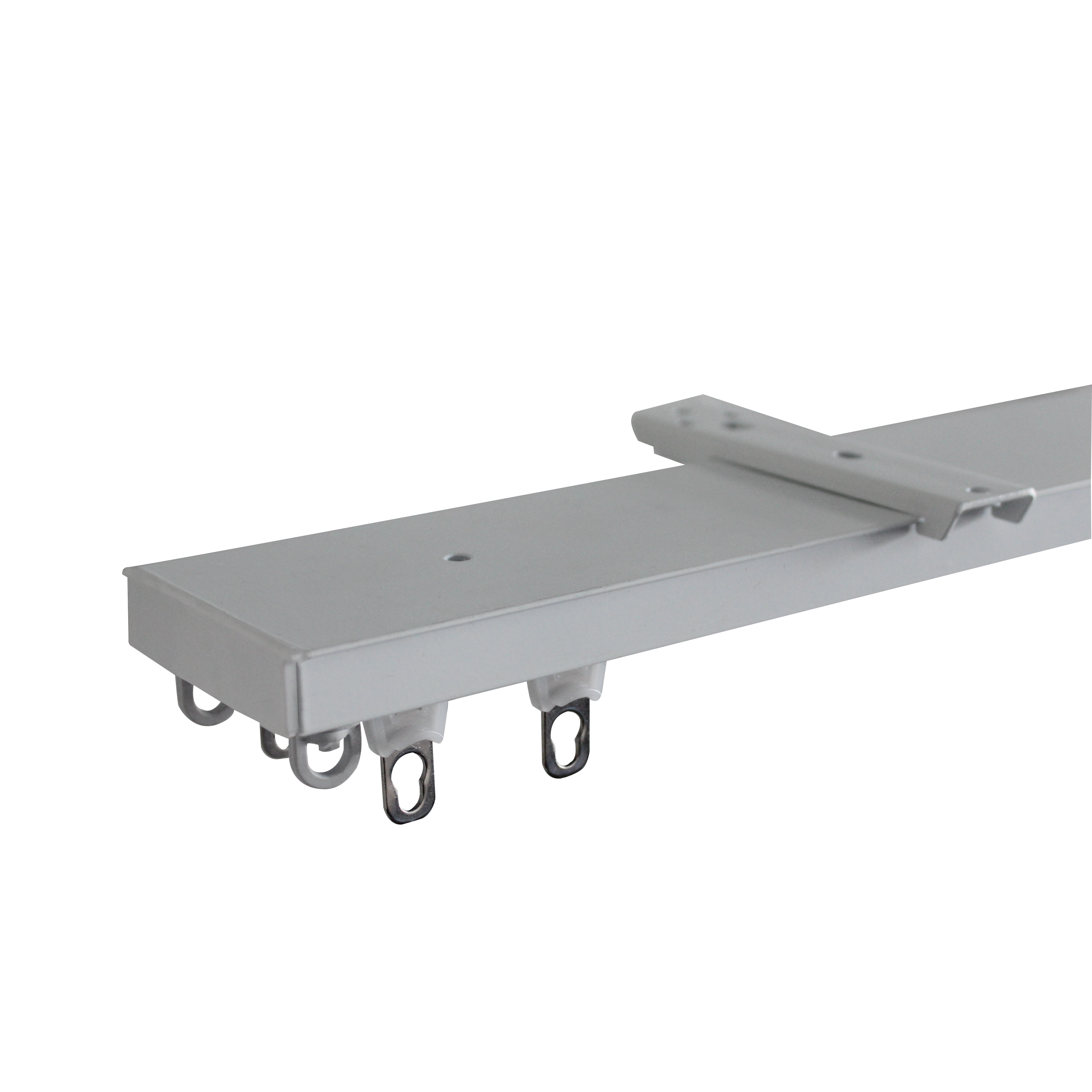 Podwójna szyna sufitowa Magleva 250 cm biała aluminiowa z akcesoriami Inspire - 5