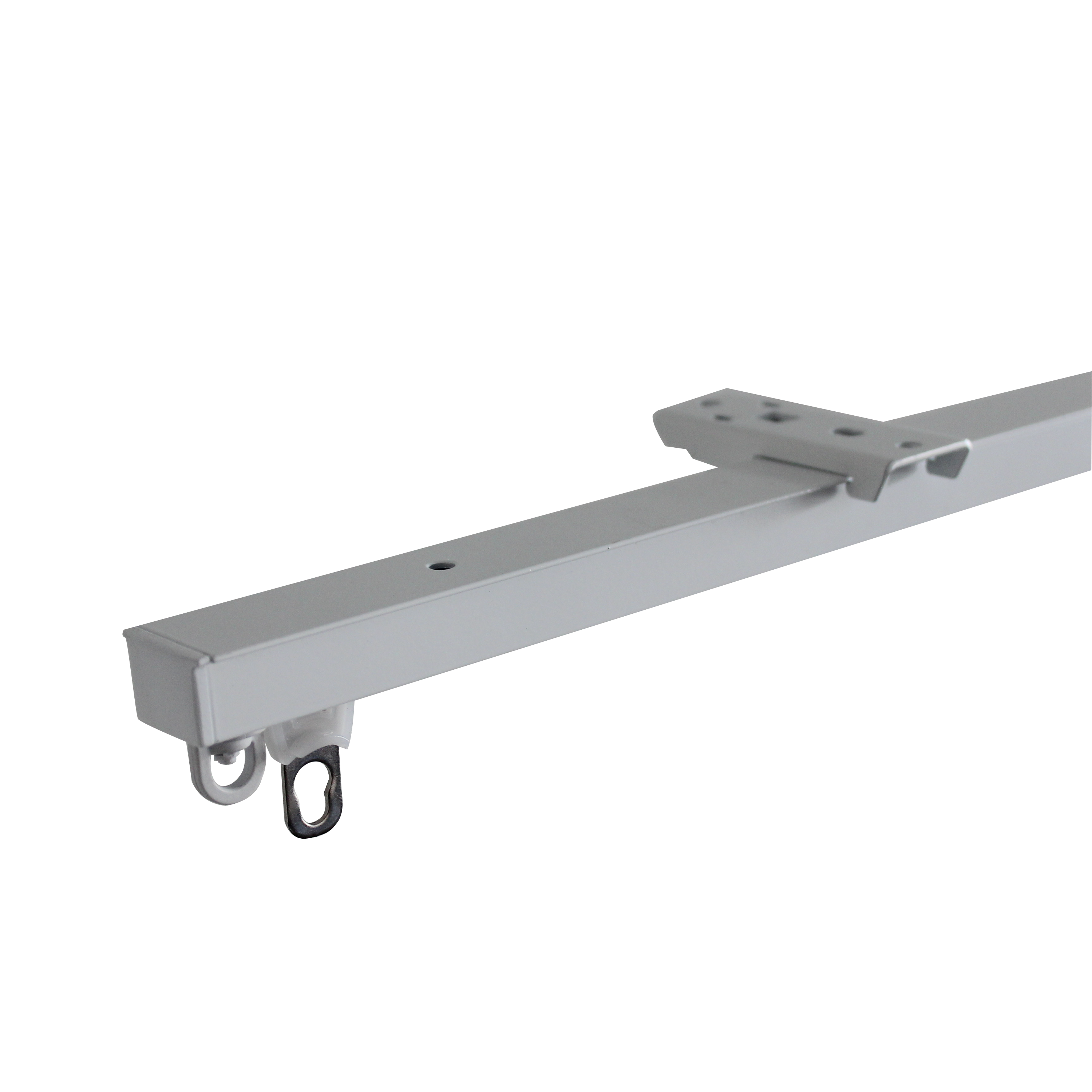 Kit calha manual de alumínio 200cm branco Magleva Inspire - 2