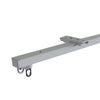 Kit de riel de cortina a techo de aluminio blanco Magleva Line I INSPIRE 250 cm