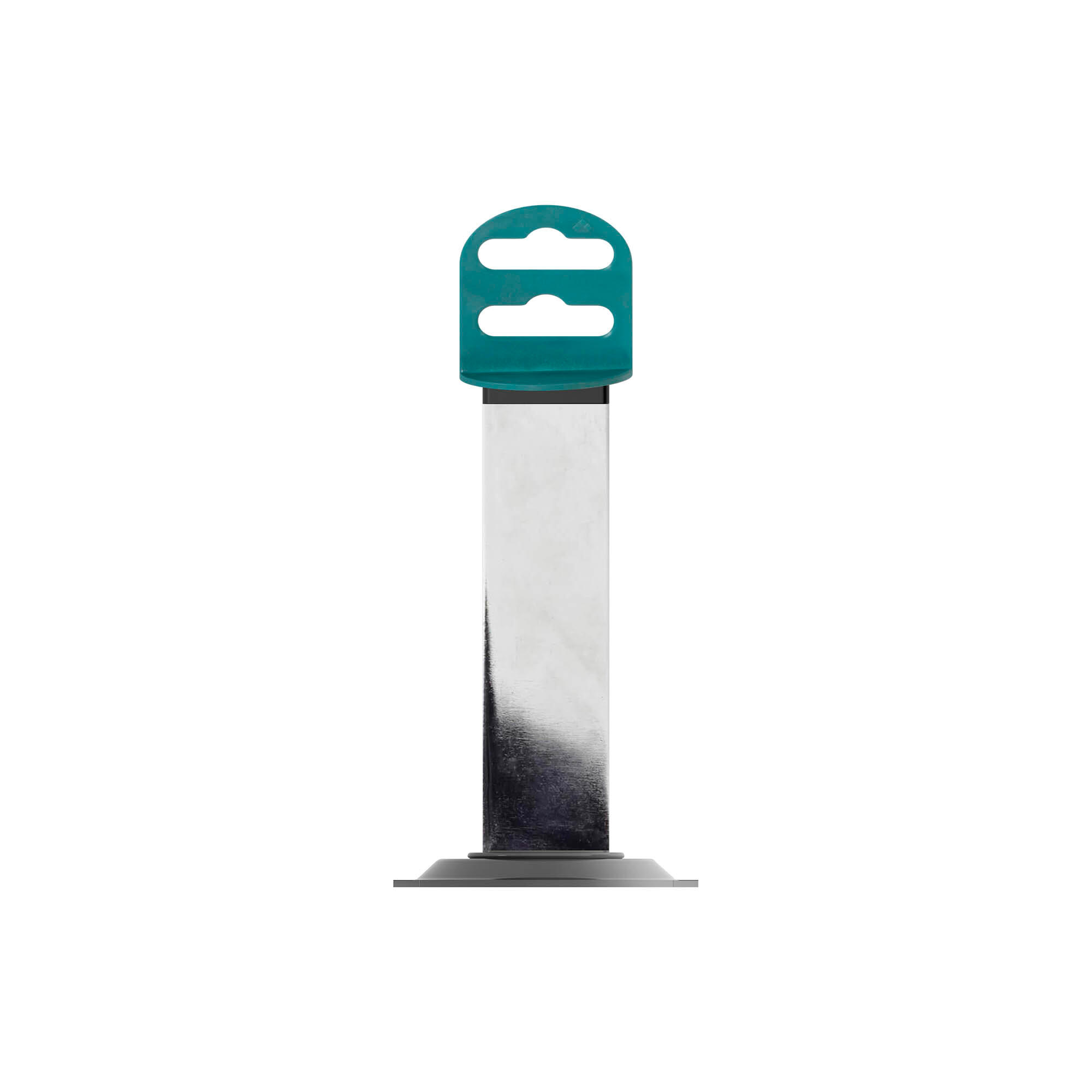 Pata para mueble de acero color cromo altura 10 cm - 9