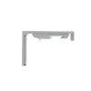 Soporte para riel de pared Magleva aluminio blanco  INSPIRE 9 cm