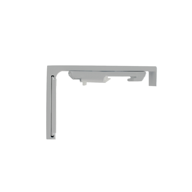 Soporte para riel de pared Magleva aluminio blanco  INSPIRE 9 cm