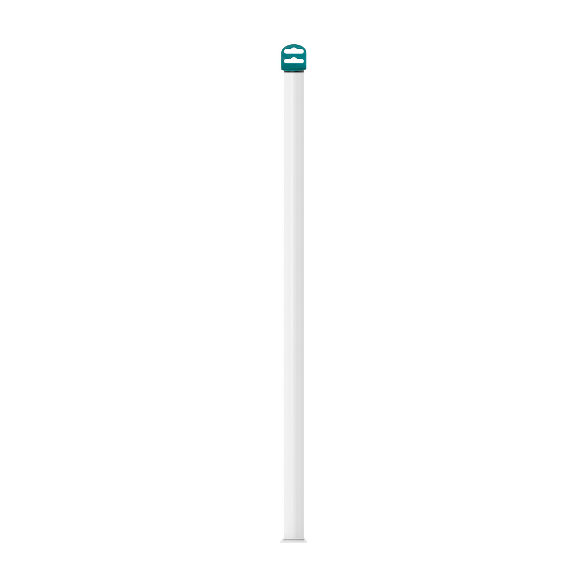 Pata para mesa o encimera de acero color blanco altura 80 cm - 9