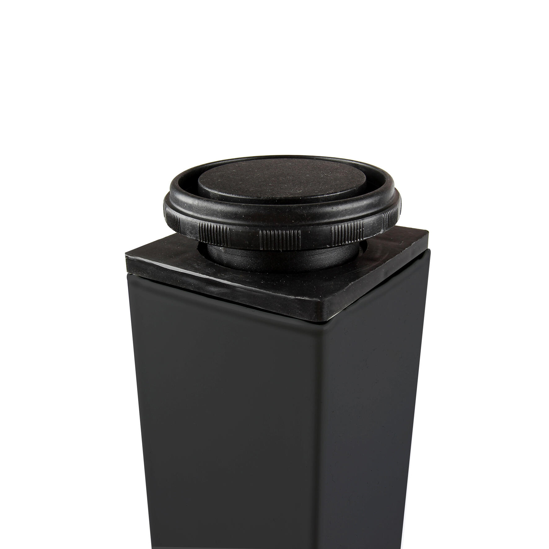 Gamba per mobili regolabile REI 2-412.671.18 in acciaio nero opaco L 6 x P 6 x H 70 cm - 3