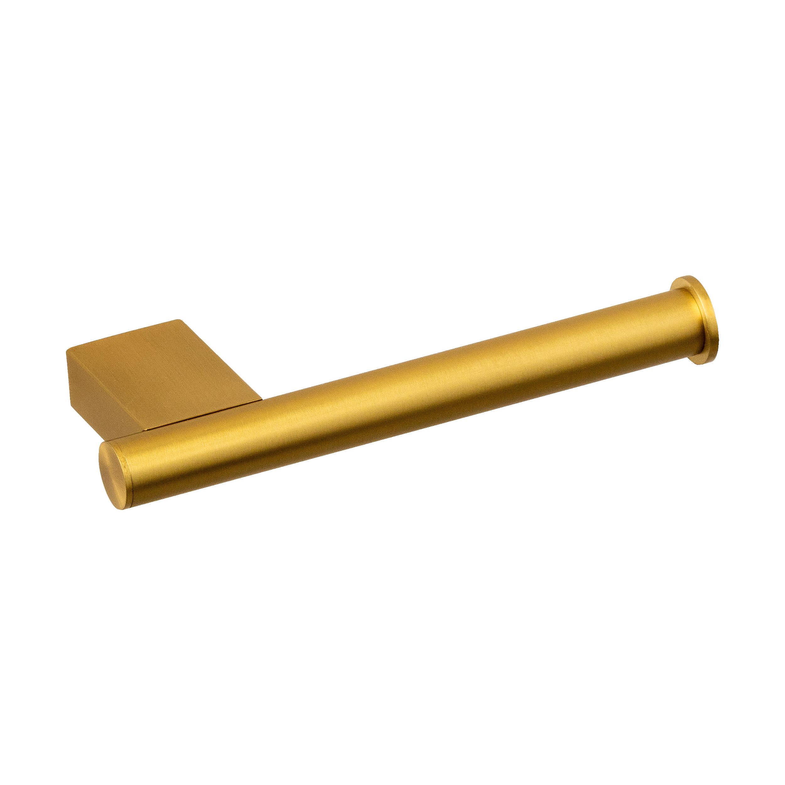 Portarrollo wc mutt oro cepillado 17.5x2 cm