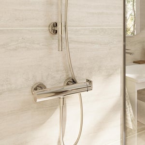 Mitigeur de douche mécanique chrome, Cinta, SENSEA