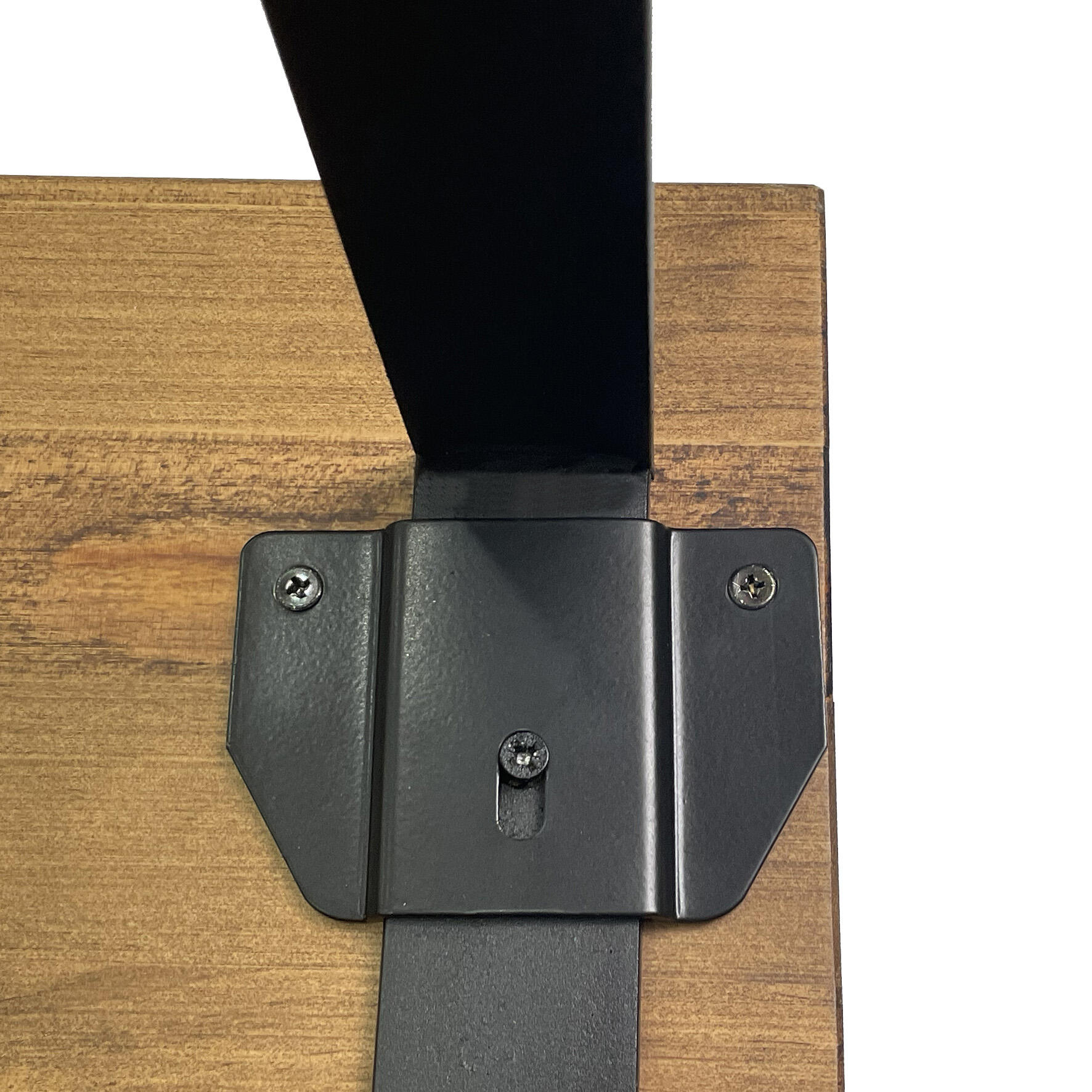 Refuerzo acero pata pletina 97x64 negro - 4