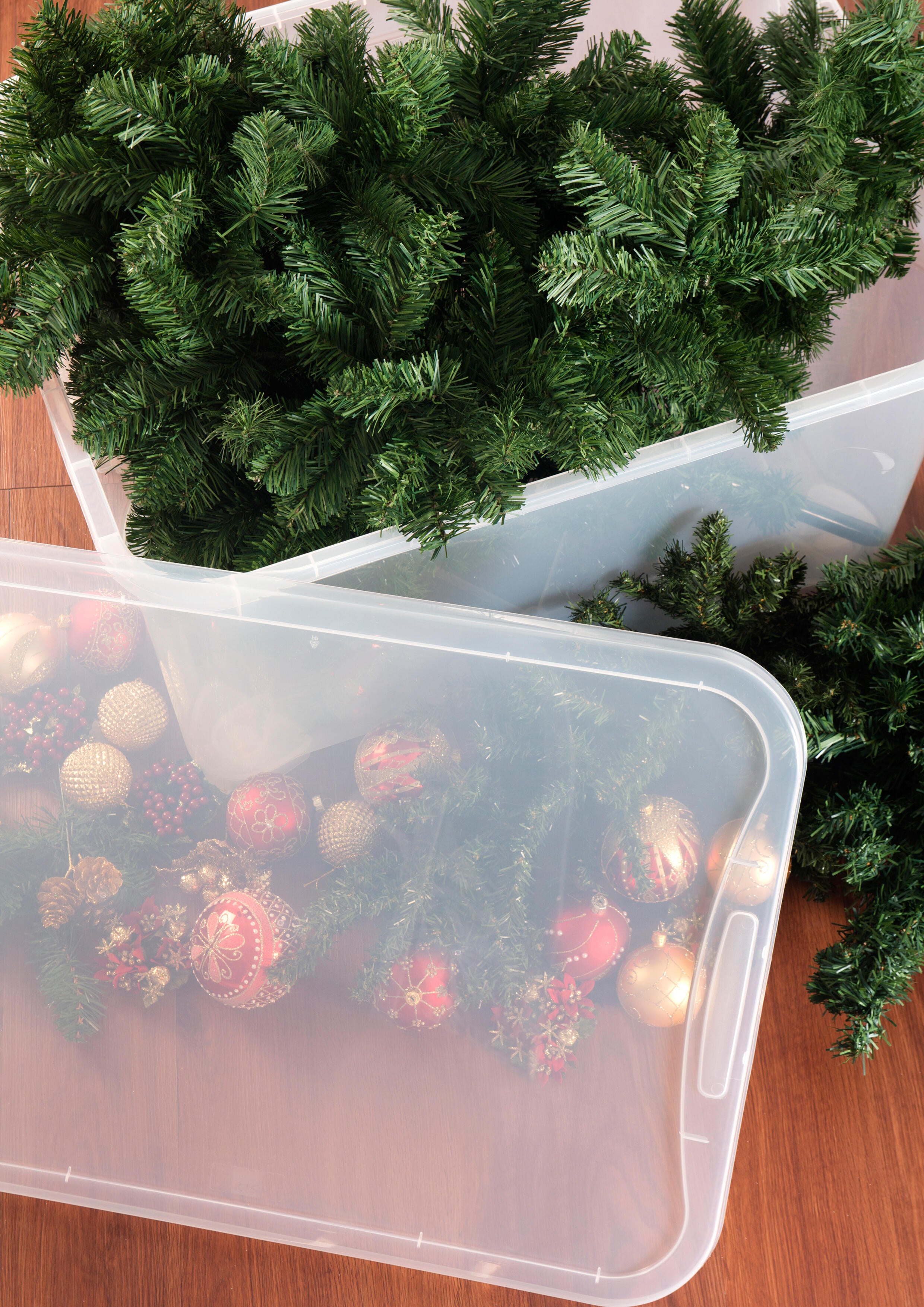 Scatola T Box 5 pezzi assortiti L 38 x H 26.5 x P 28.5 cm trasparente 5 pezzi - 3