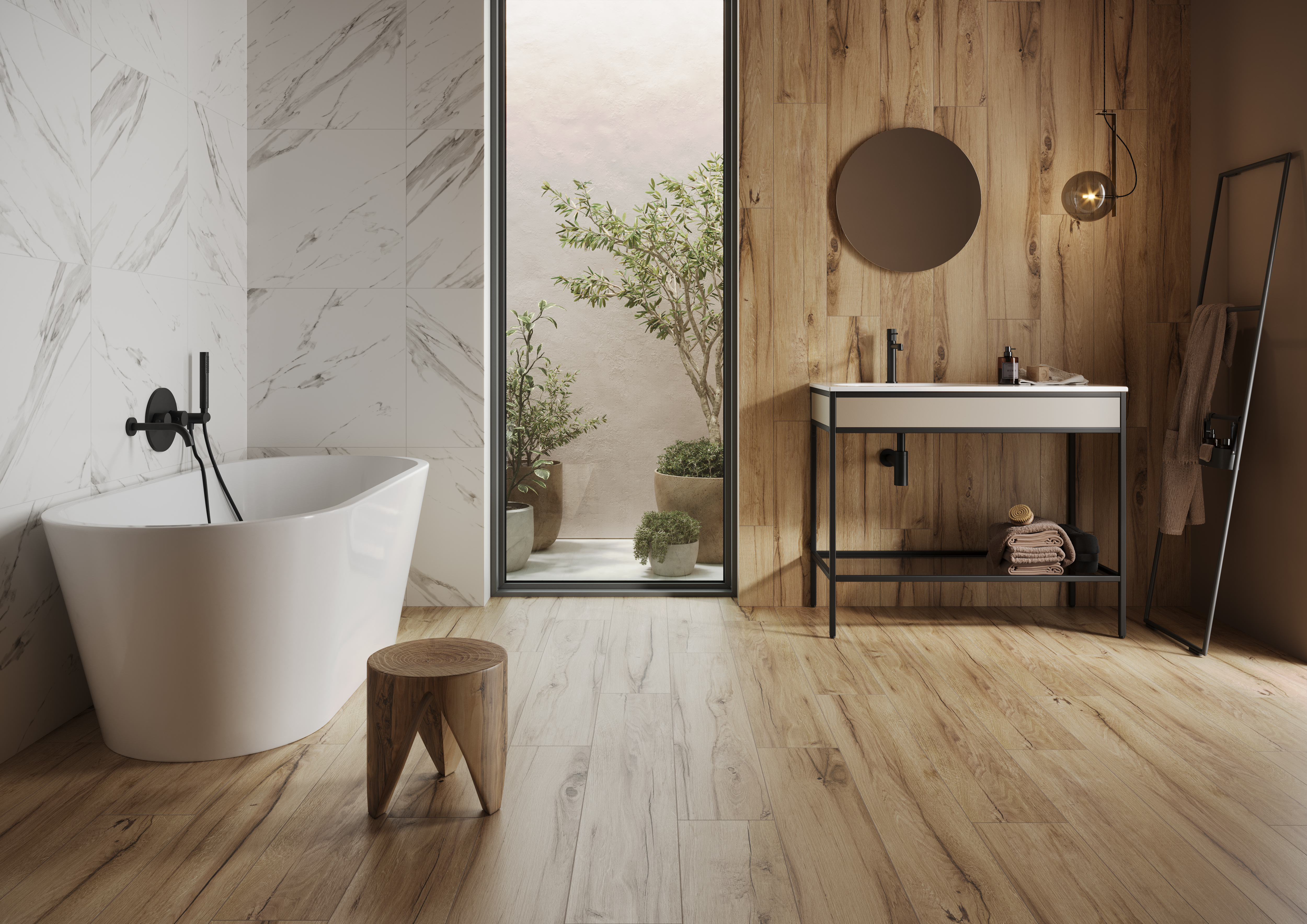 Gres szkliwiony Roywood Natural 22.1x89 Cersanit - 5