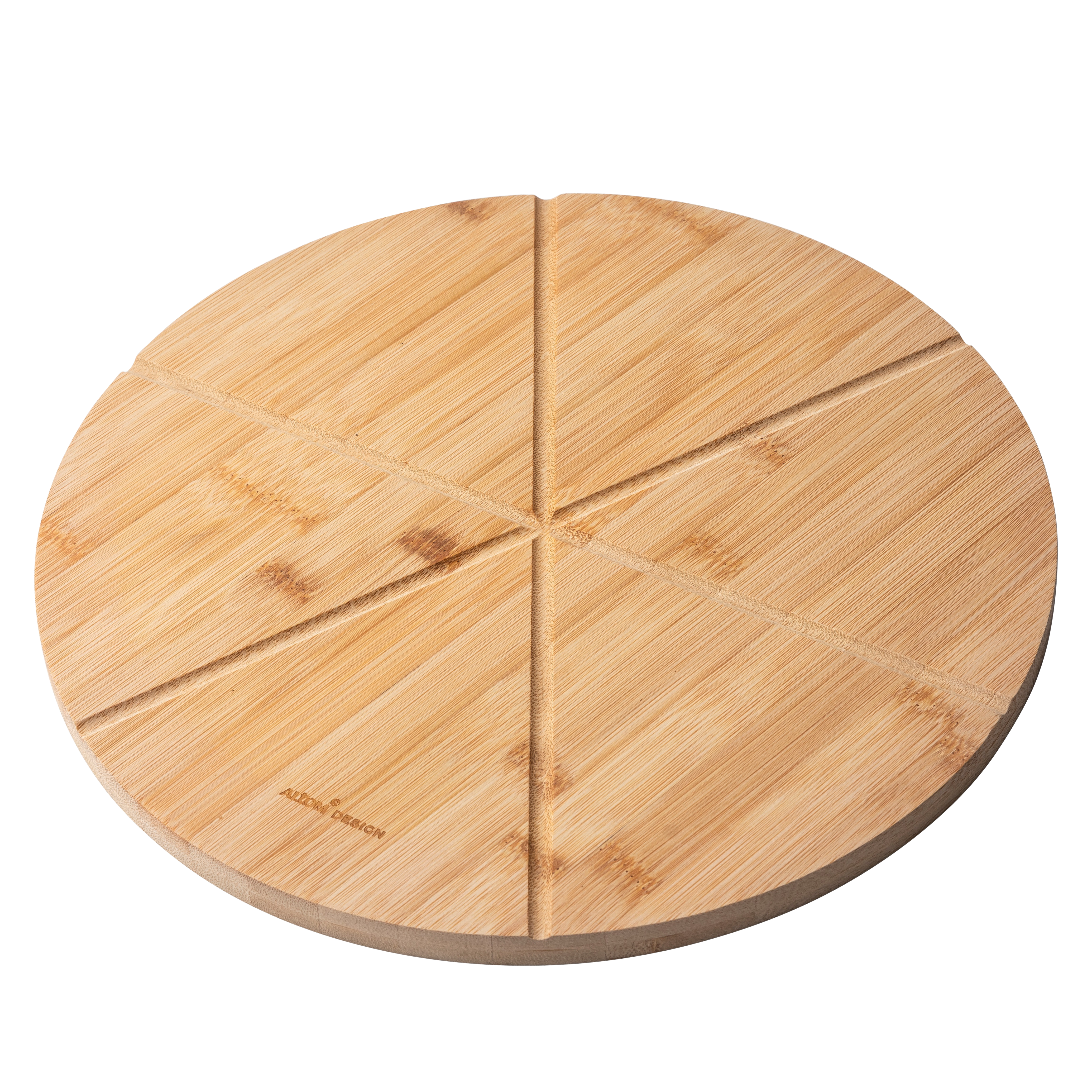 Deska bambusowa do pizzy 33 x 33 x 1.5 cm