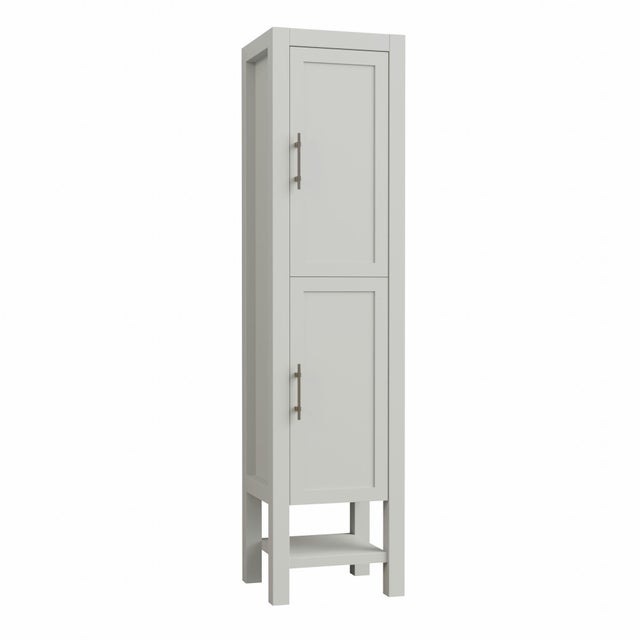 Colonne 2p l.40 x H.163 x P.35 cm gris clair/argt Kende