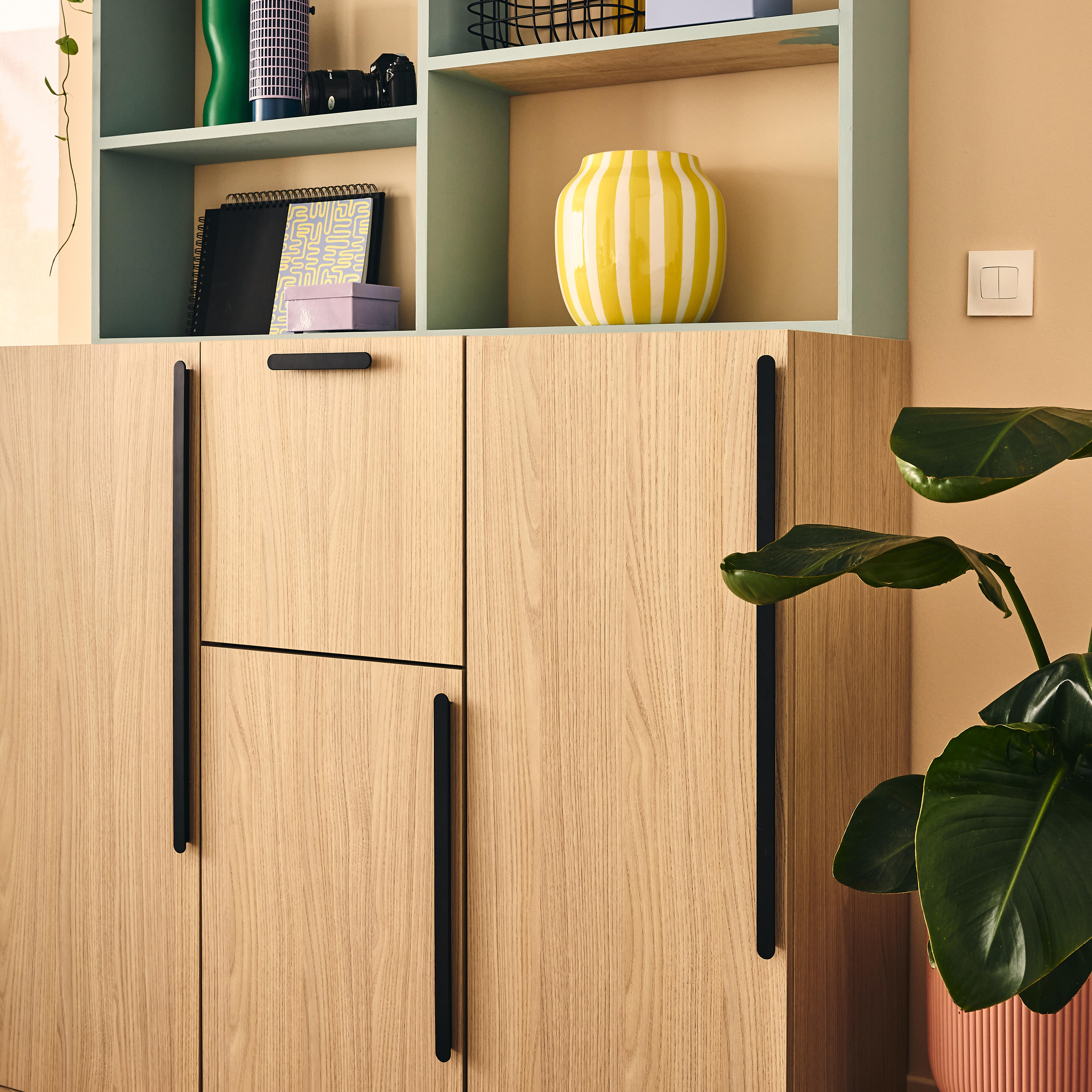 Uchwyt meblowy Java 400 mm czarny matowy Inspire - 3