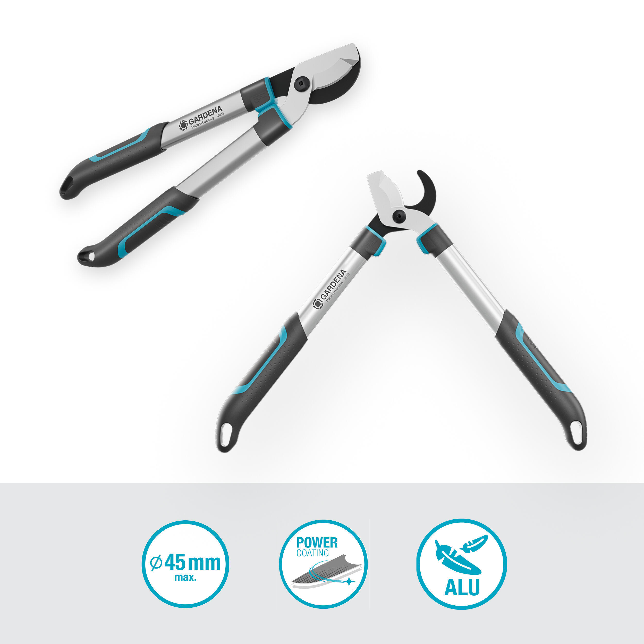 Svettatoio GARDENA EasyCut S 55 cm per rami da 45 mm - 8