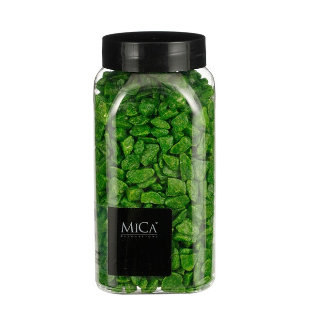 Piedras decorativas verde oscuro 650ml