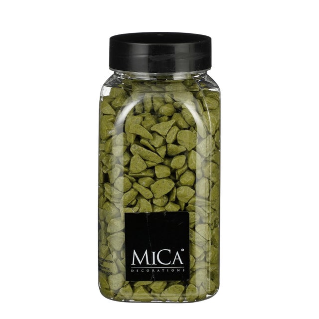 Piedras decorativas verde 650ml