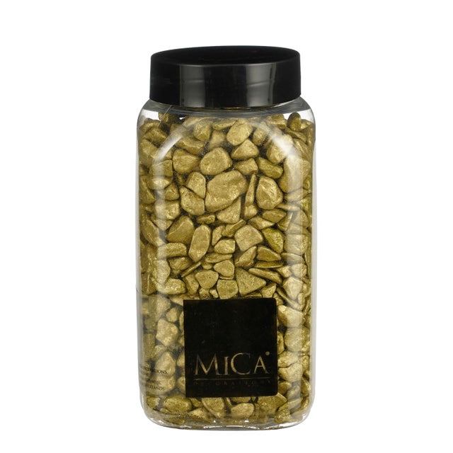 Piedras decorativas doradas 650ml