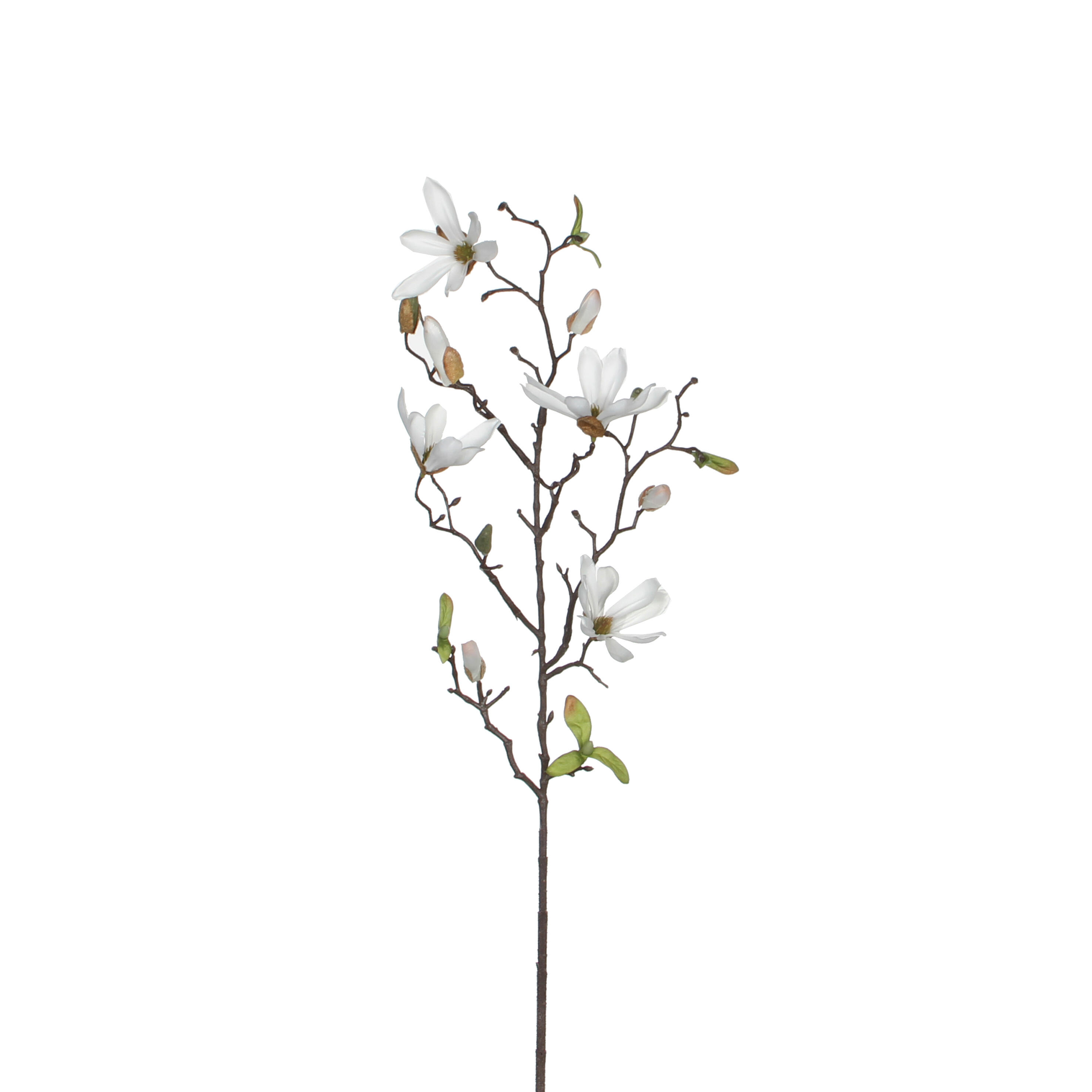 Vara artificial magnolia blanco 75cm