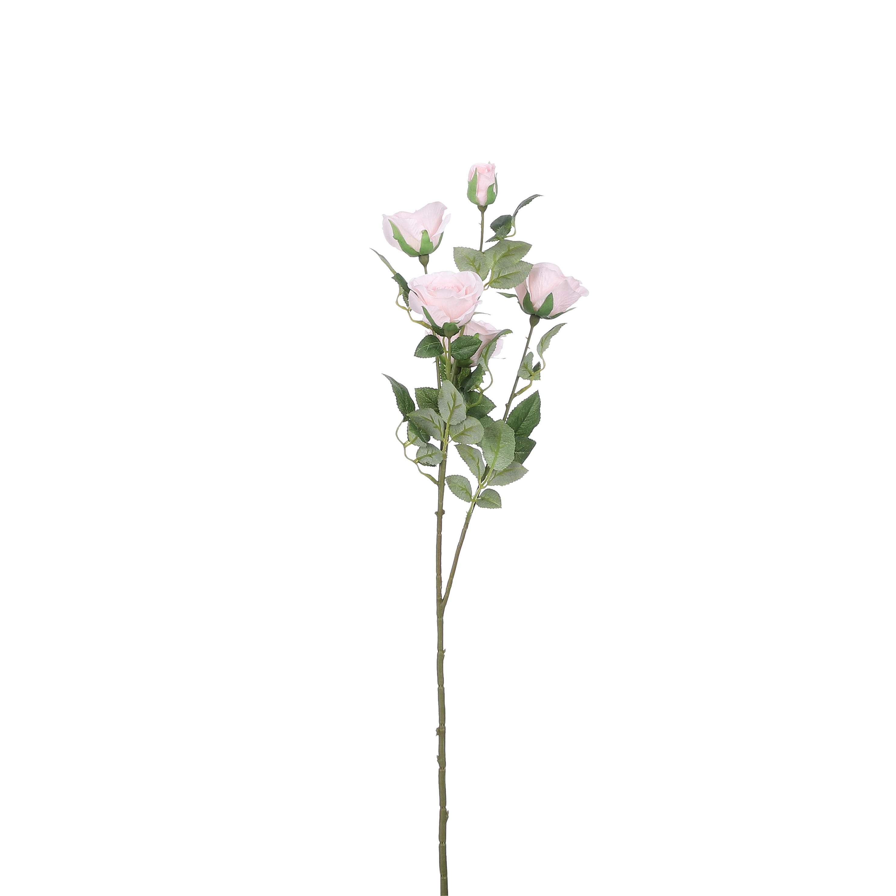 Vara artificial rosa rosa 73cm