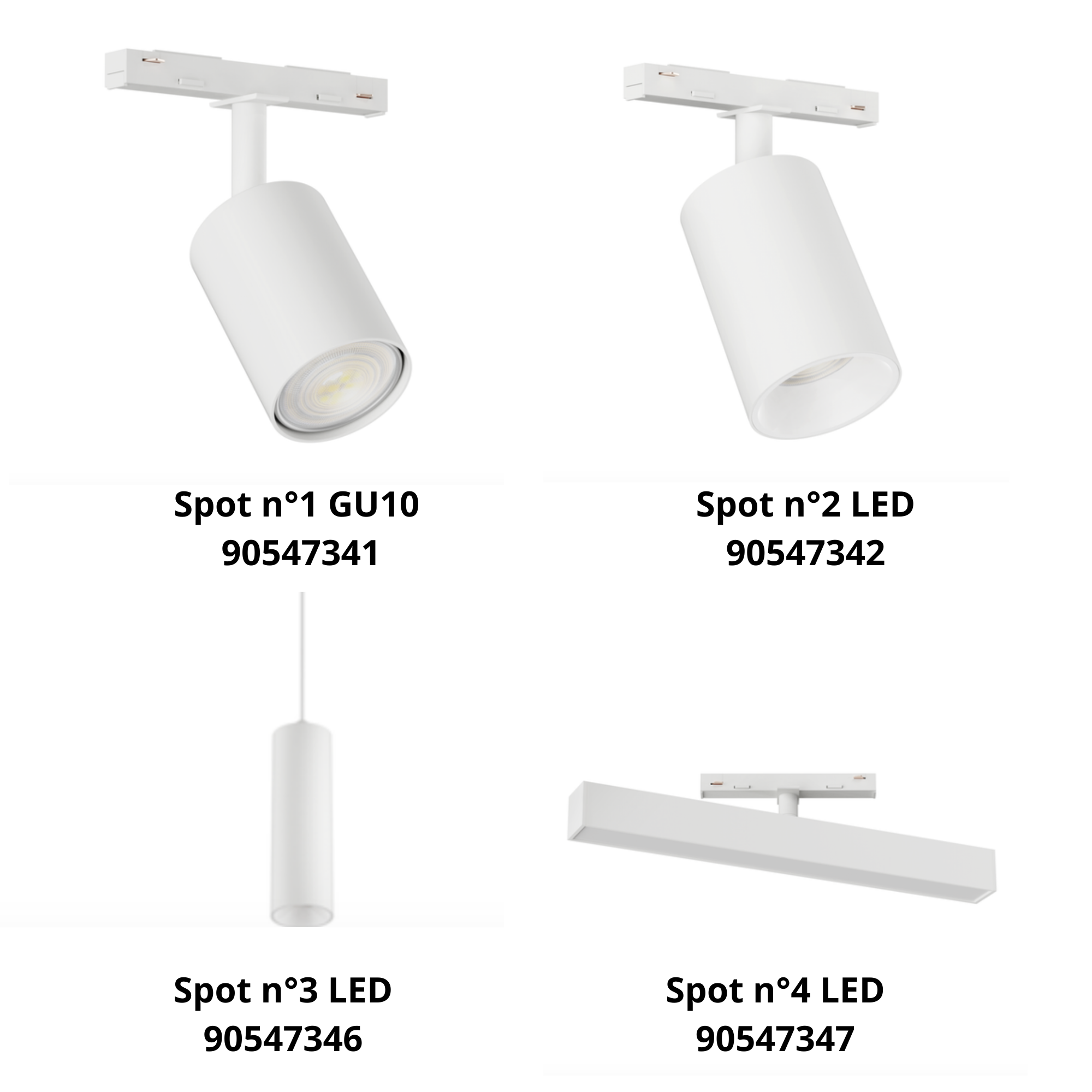 spot led eclairage rail - 2