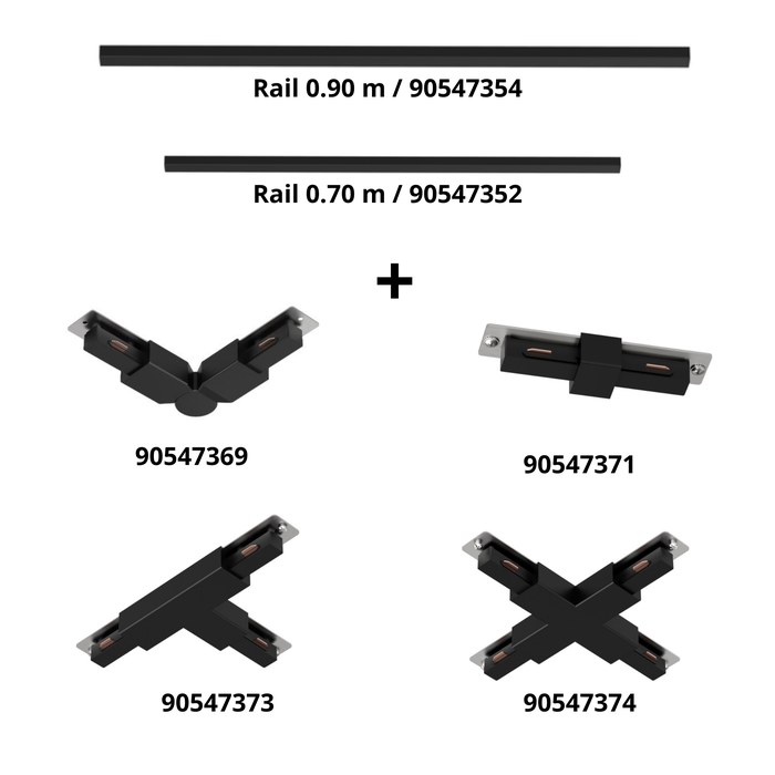 extensions eclairage sur rail