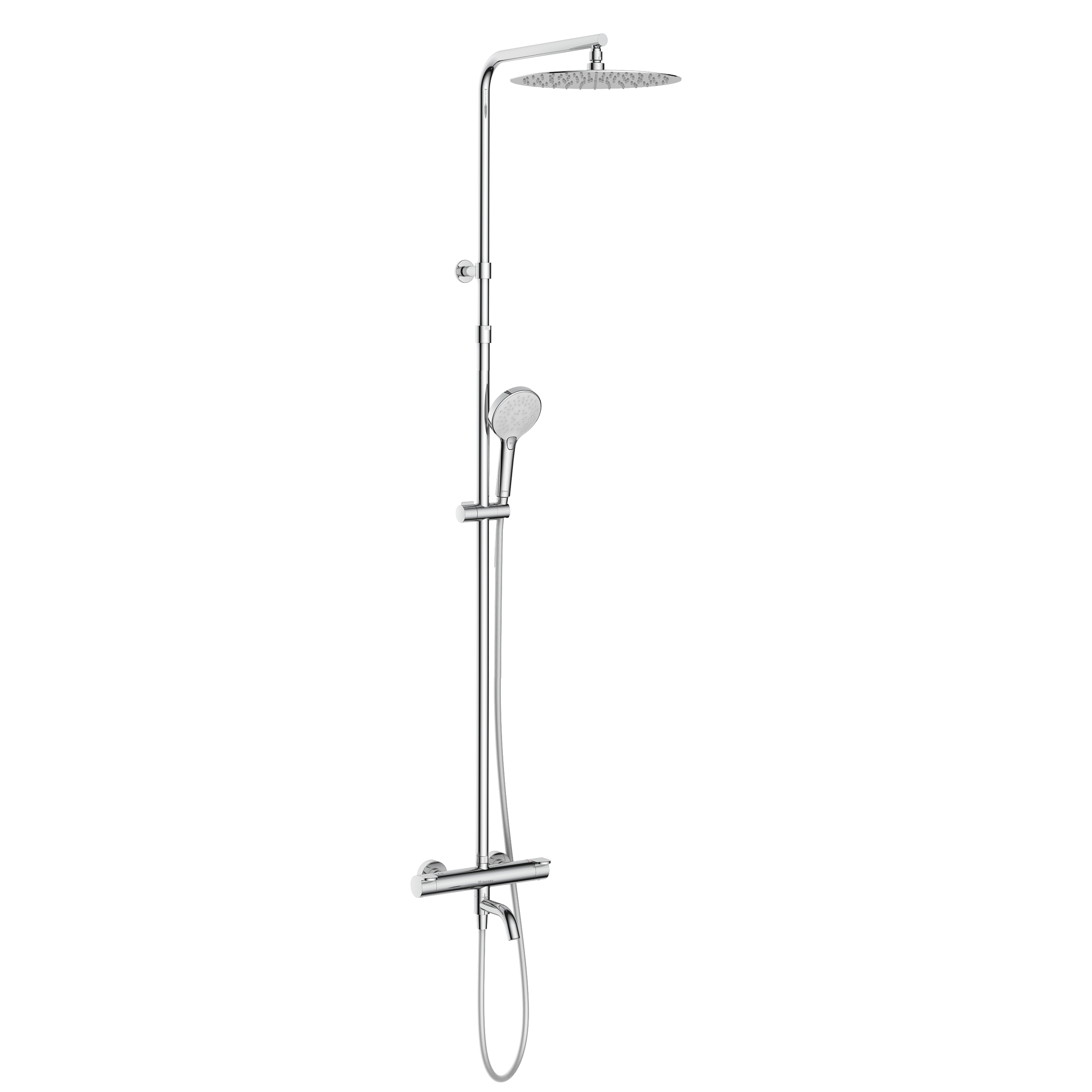 Columna de ducha termostática sensea new icone cromado