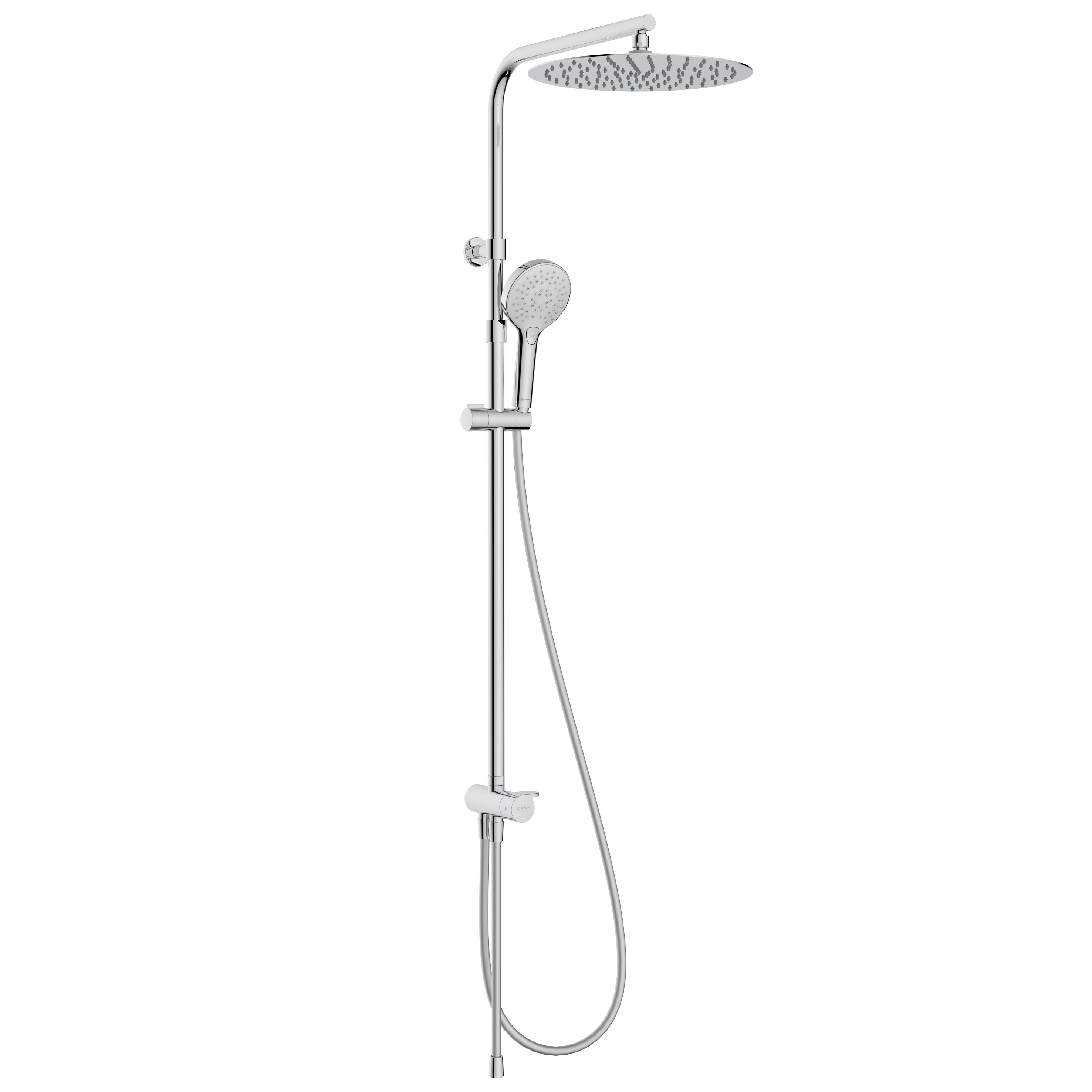 Columna de ducha sin grifo sensea new icone cromado