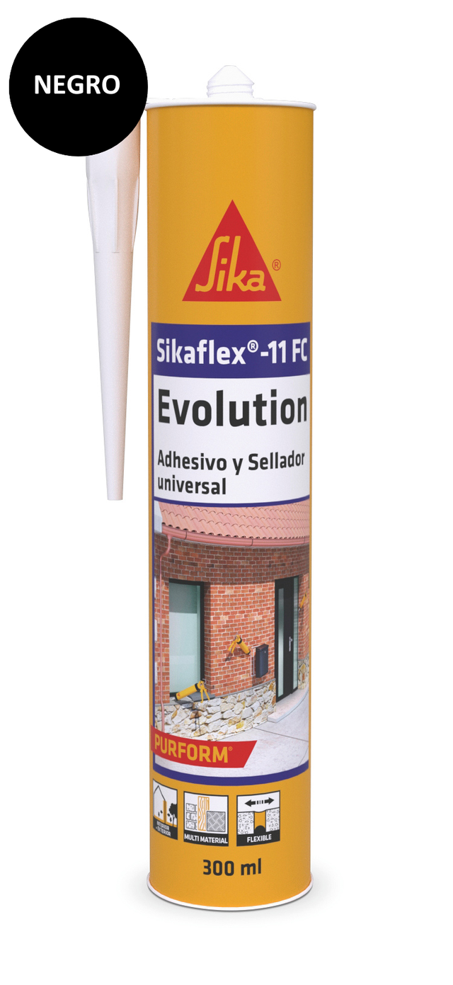 Sellador SIKAFLEX 11FC Evolution Purform 300ml negro