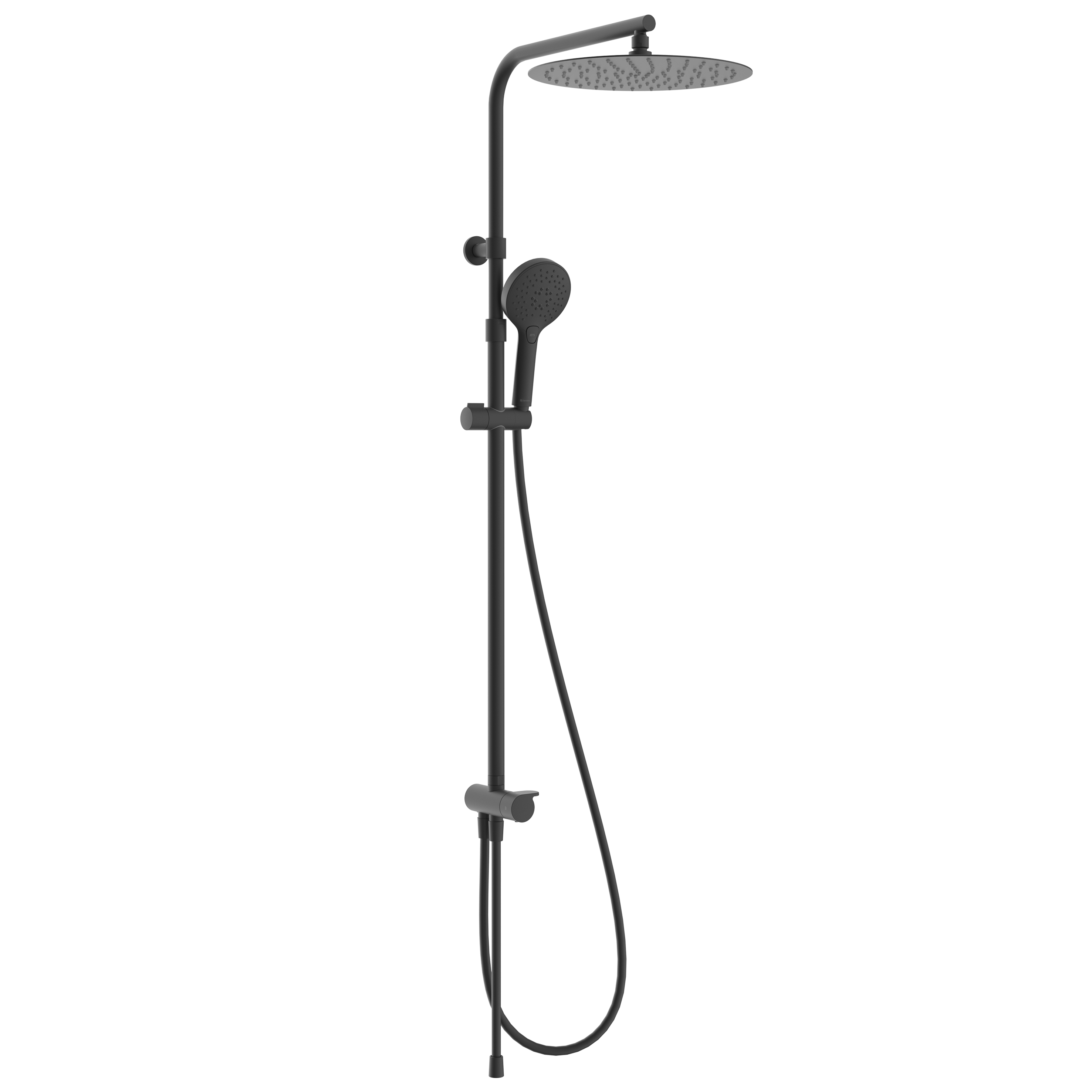 Columna de ducha sin grifo sensea new icone negro