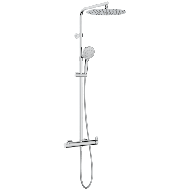 Columna de ducha monomando SENSEA Icone cromado