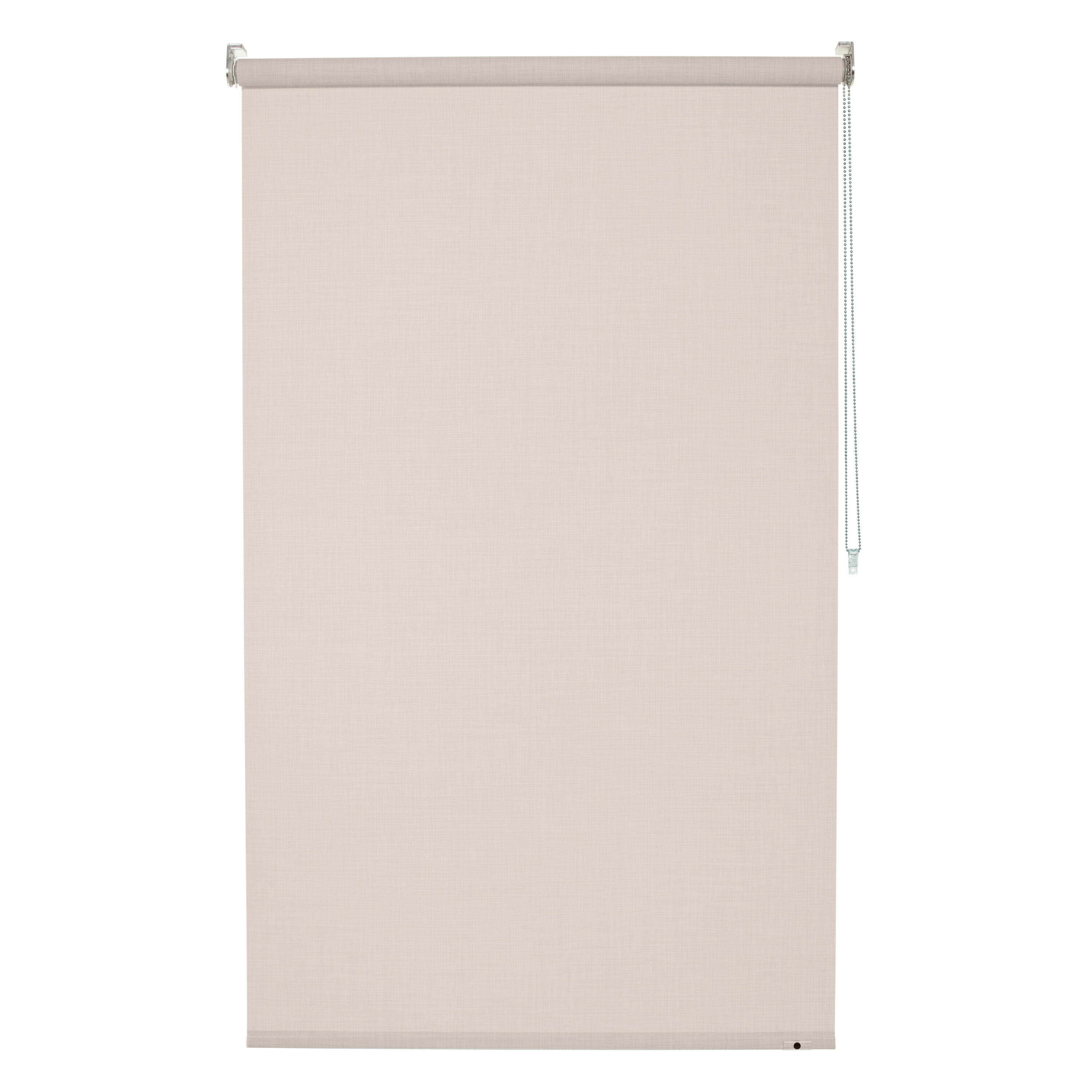 Estor enrollable screen 10% térmico Puebla de 105x250 poliéster liso crema INSPIRE con cadena - 9