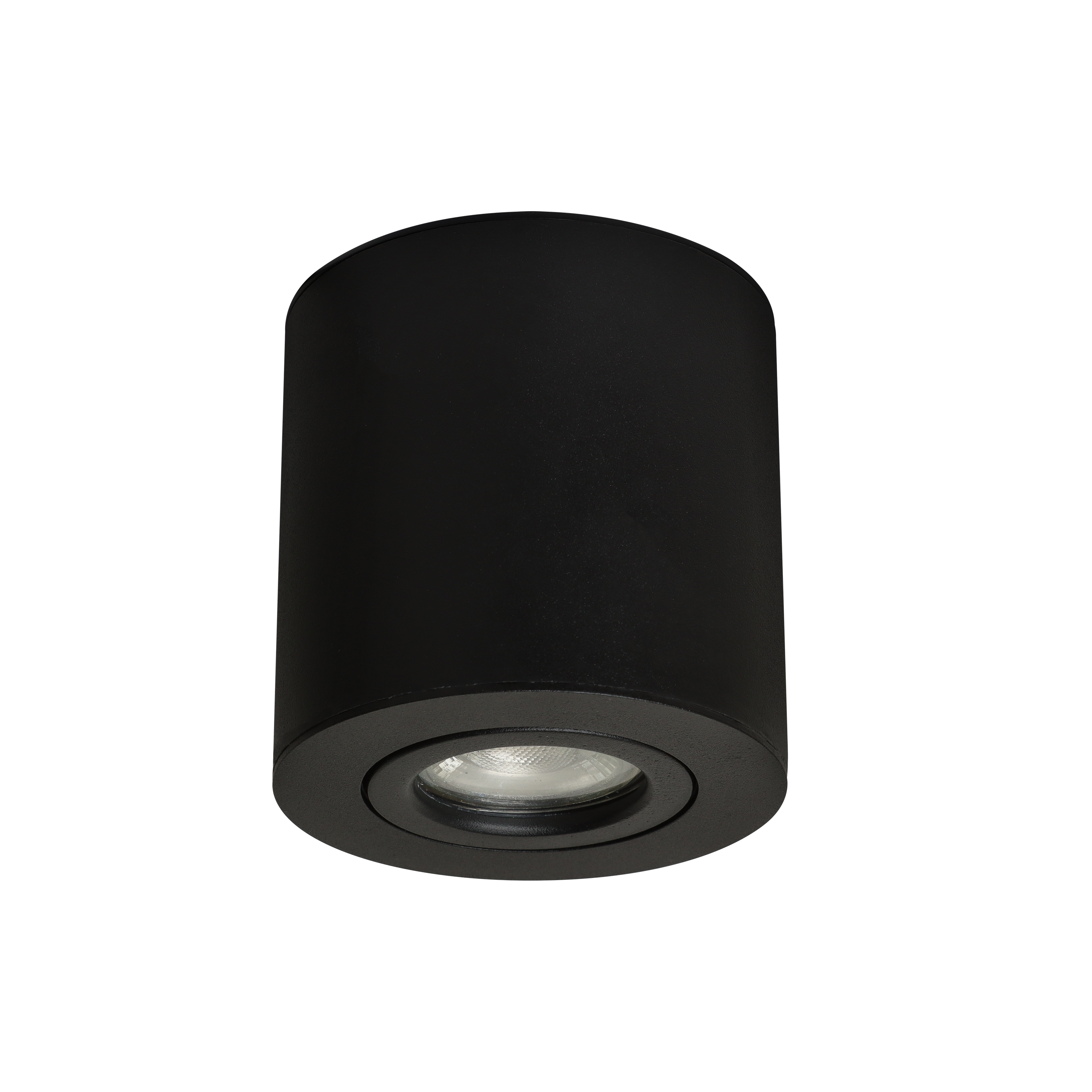 Spot à fixer GU10 H.9,6 cm, design noir, D.9.6 cm Losa INSPIRE - 5