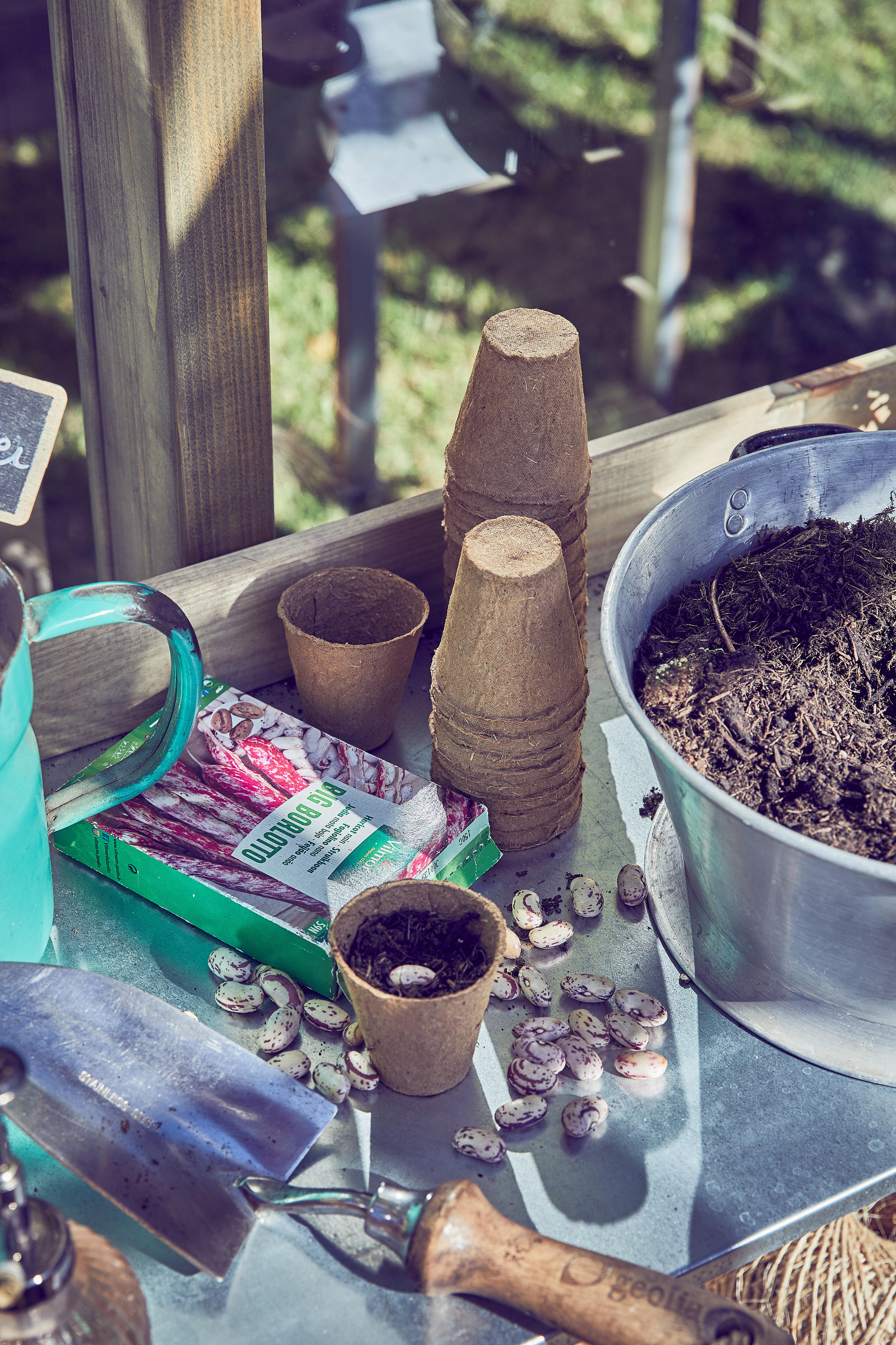 Pá GEOLIA 1 MÃO MADEIRA - 3