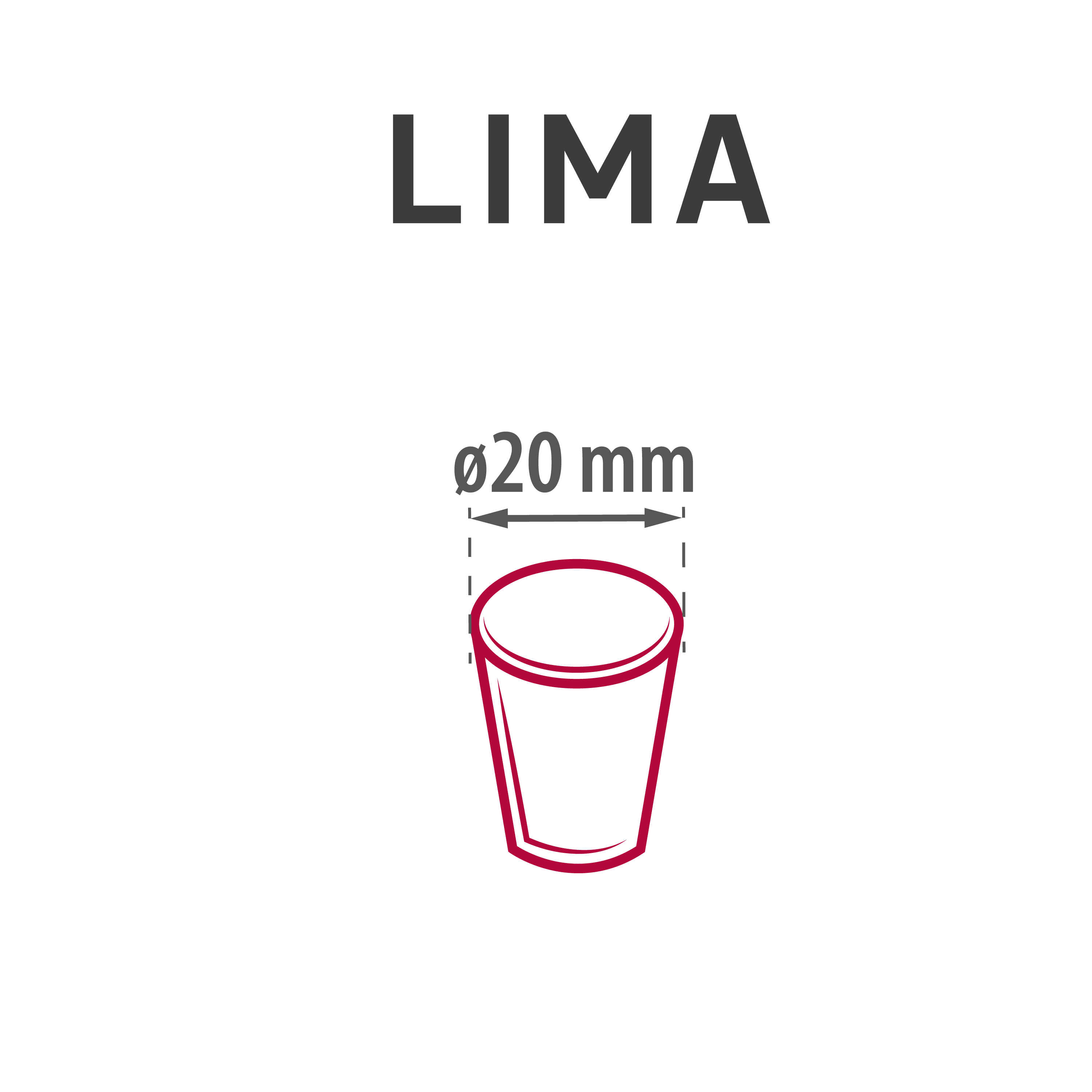 4 Puxadores alumínio escovado latão 19 mm Inspire Lima - 5