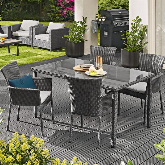 Krzesło ogrodowe Noa antracytowe Naterial