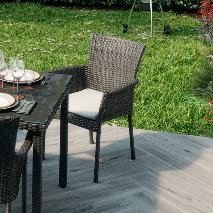 Krzesło ogrodowe Noa antracytowe Naterial