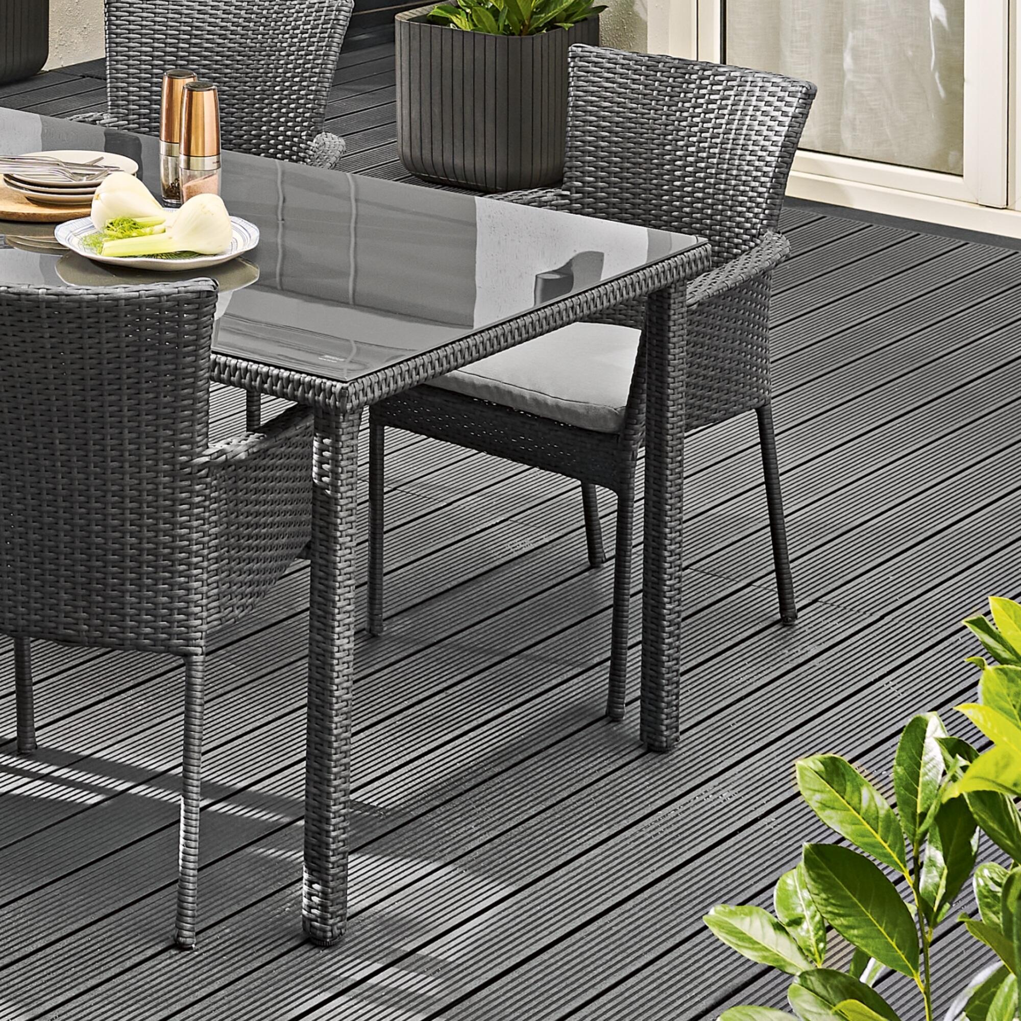 Krzesło ogrodowe Noa antracytowe Naterial - 2