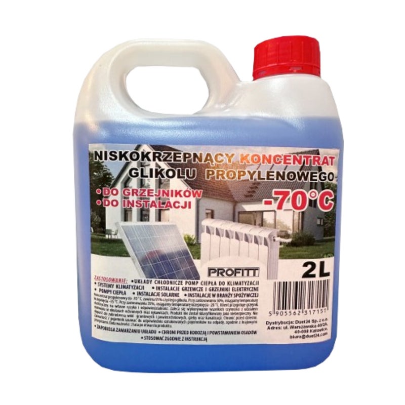 Płyn do instalacji grzewczej KONCENTRAT 2l Profitt