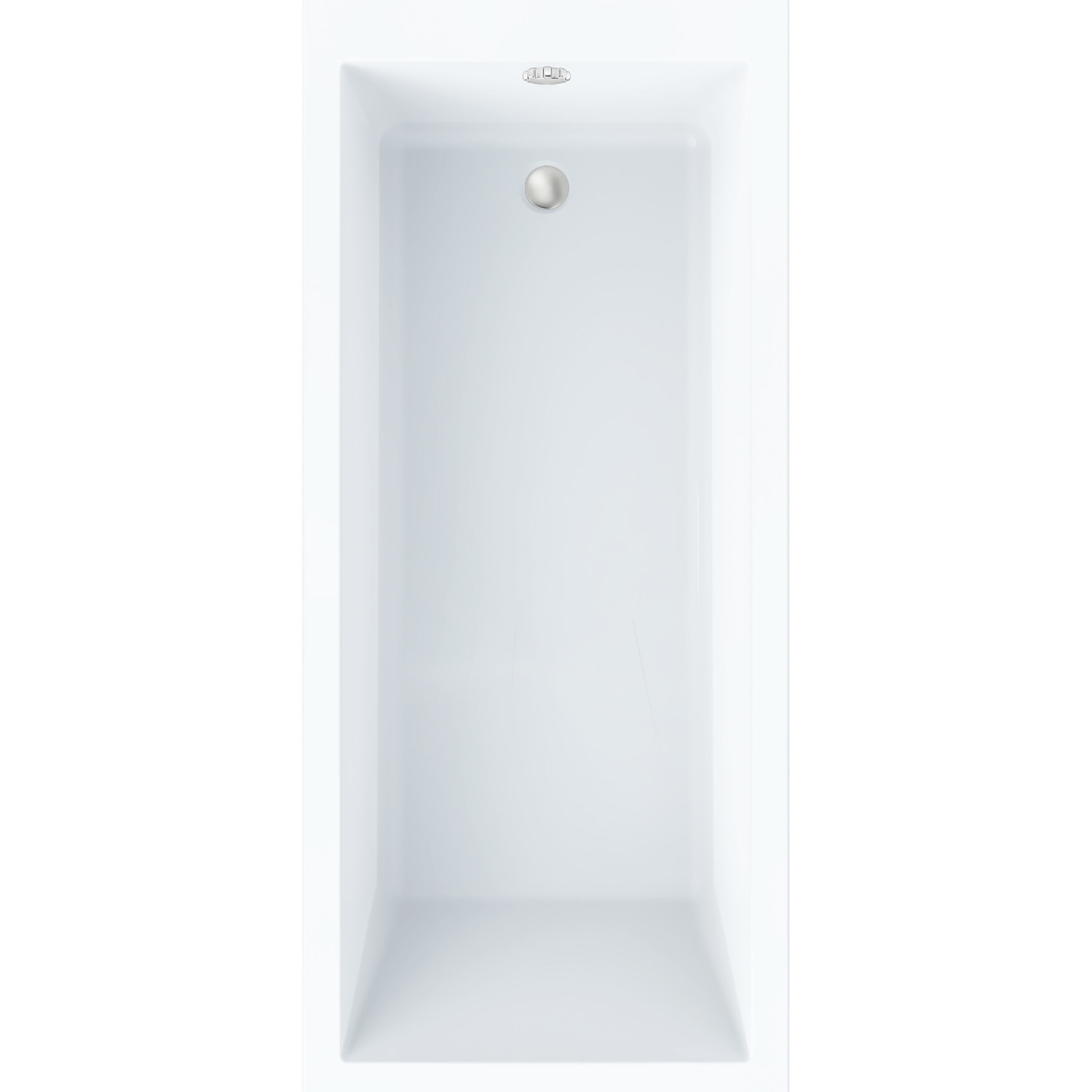 Wanna prostokątna Suare biały mat 170 x 75 cm Sensea