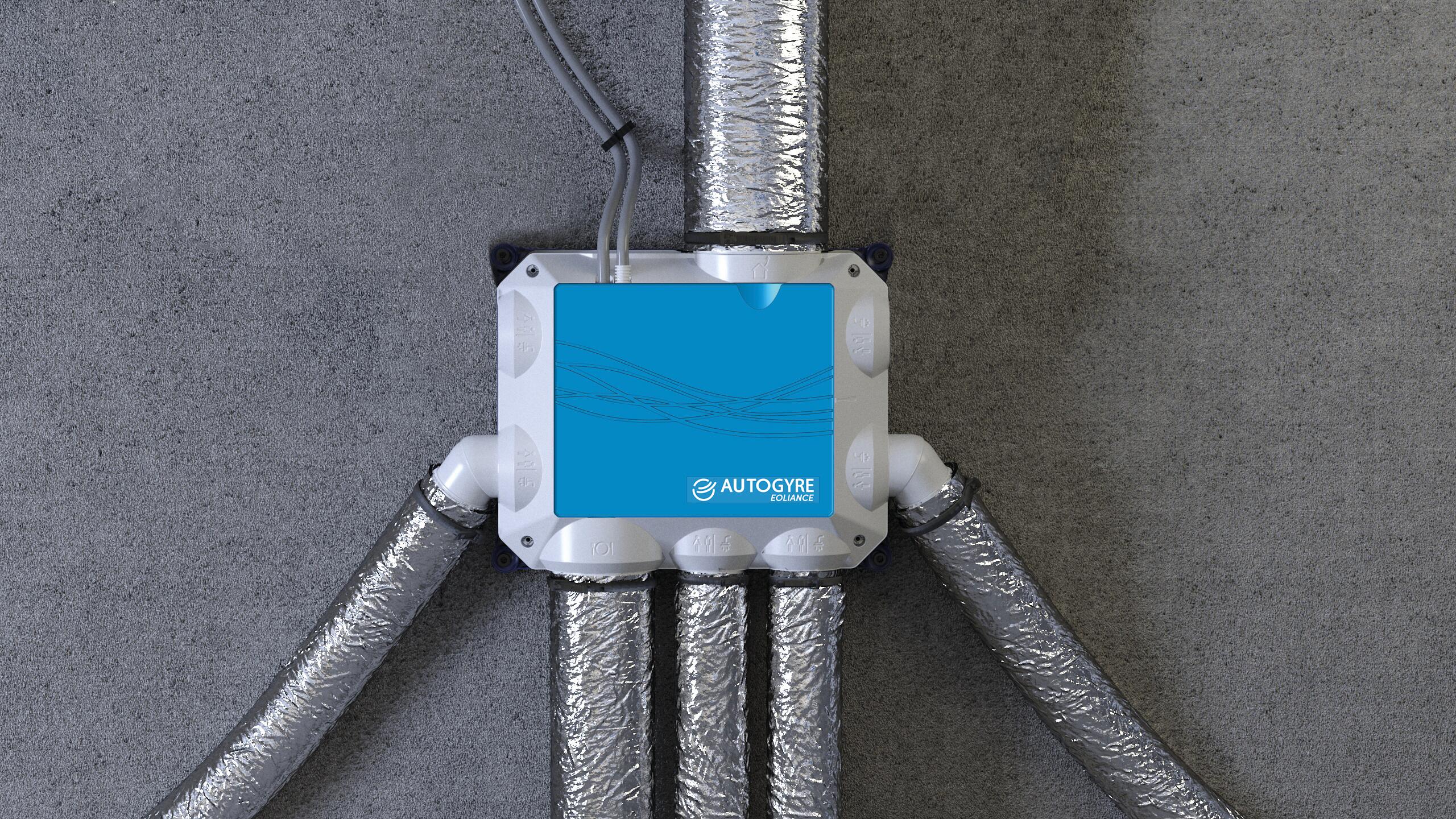 Kit VMC hygroréglable VENTILIS - AUTOGYRE - 2