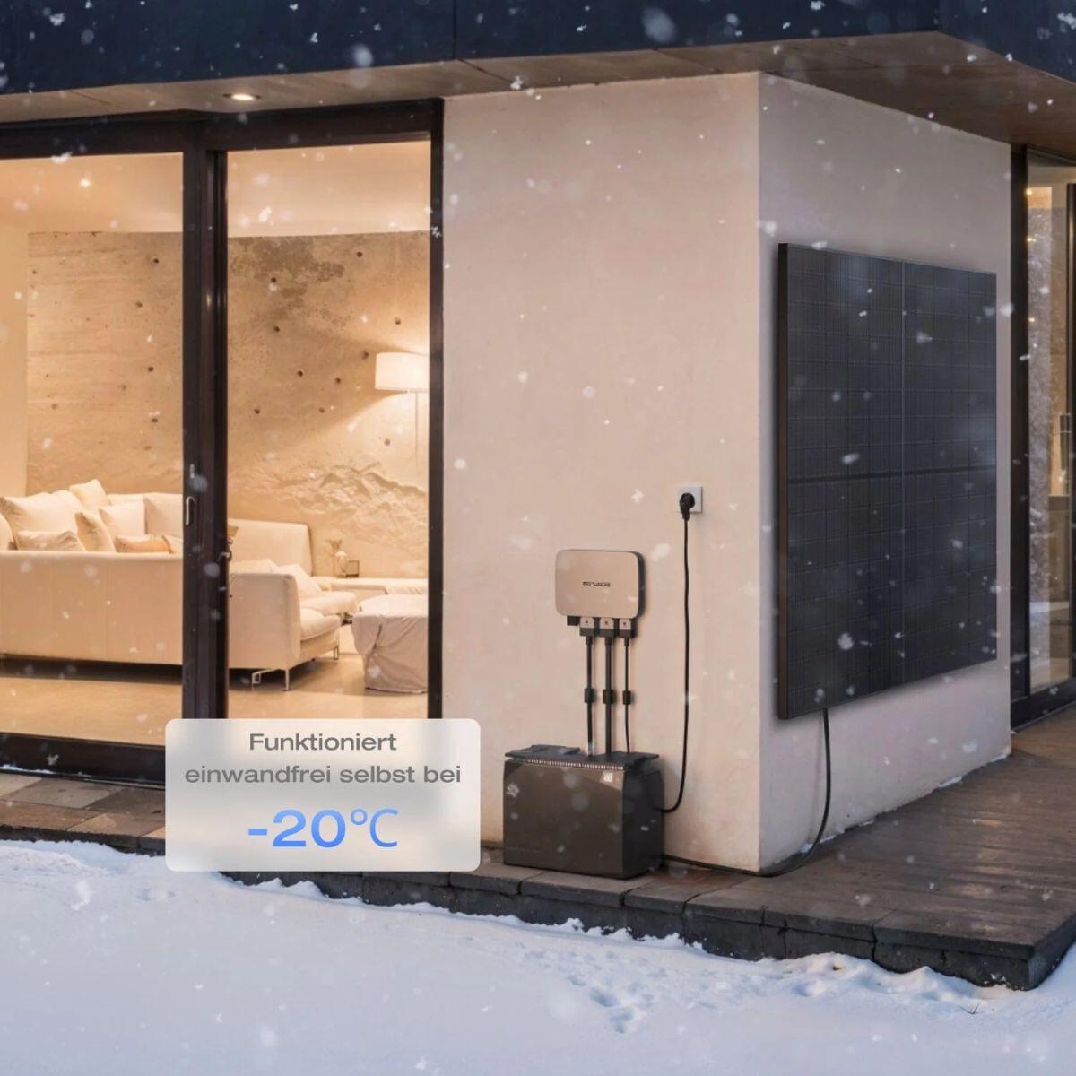 Kit solaire étanche avec batterie 2kWh, micro-onduleur Powerstream ECOFLOW - 4