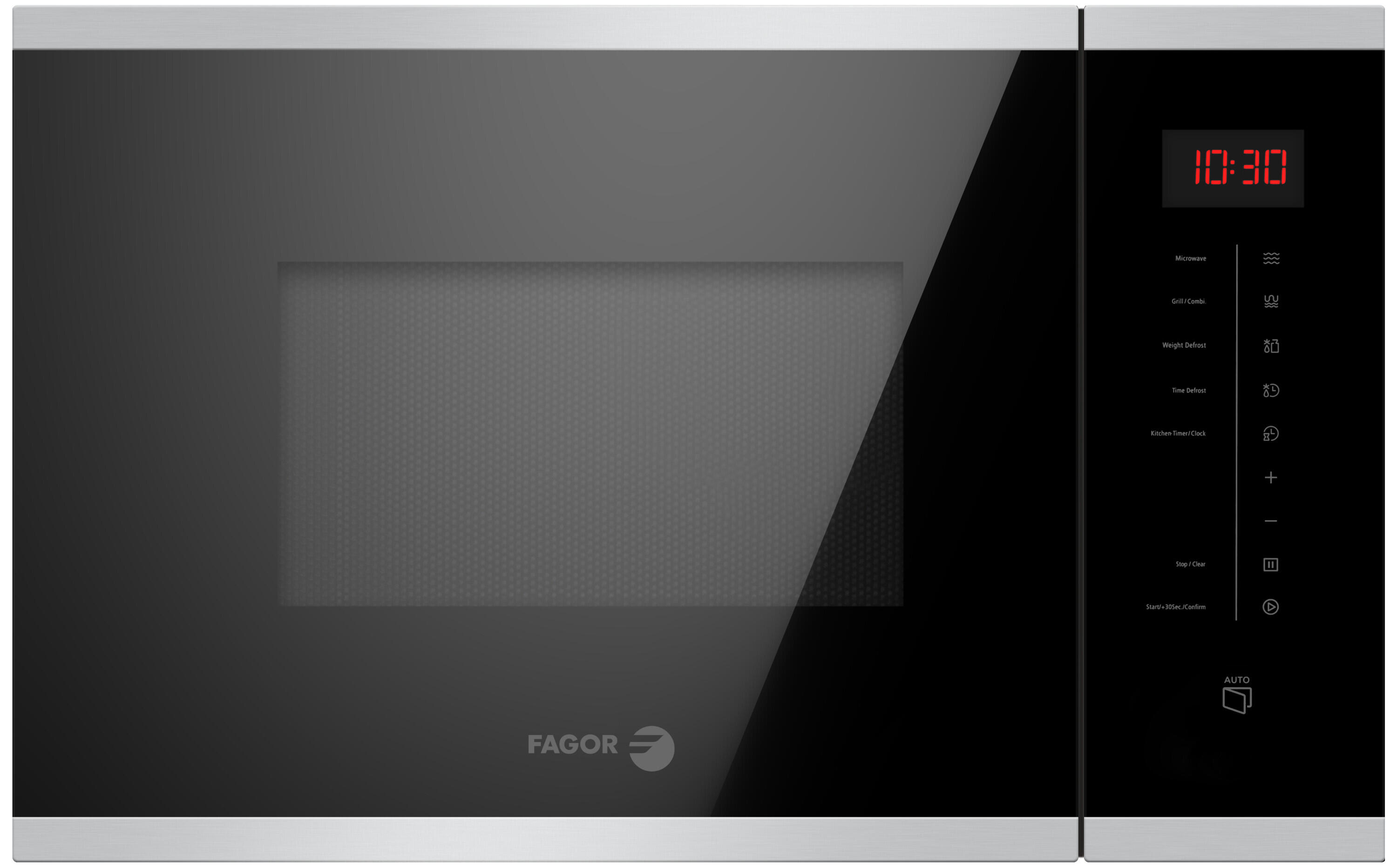 Microondas con grill fagor 3mwb-25btcgx 25l 1450w negro