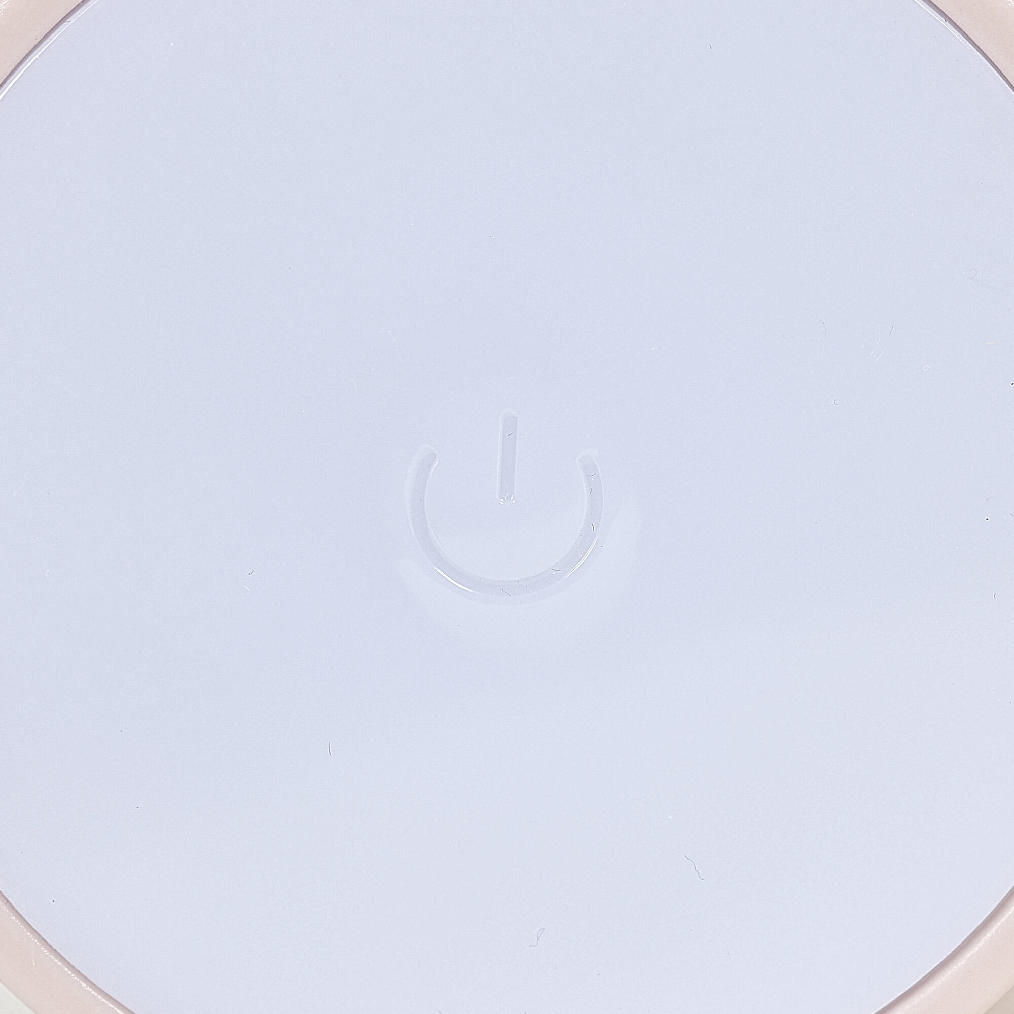 Lámpara de mesa táctil LED con control de la intensidad de la luz THE HOME DECO FACTORY con estructura rosa pantalla rosa luz cálida 3000K de pilas - 8