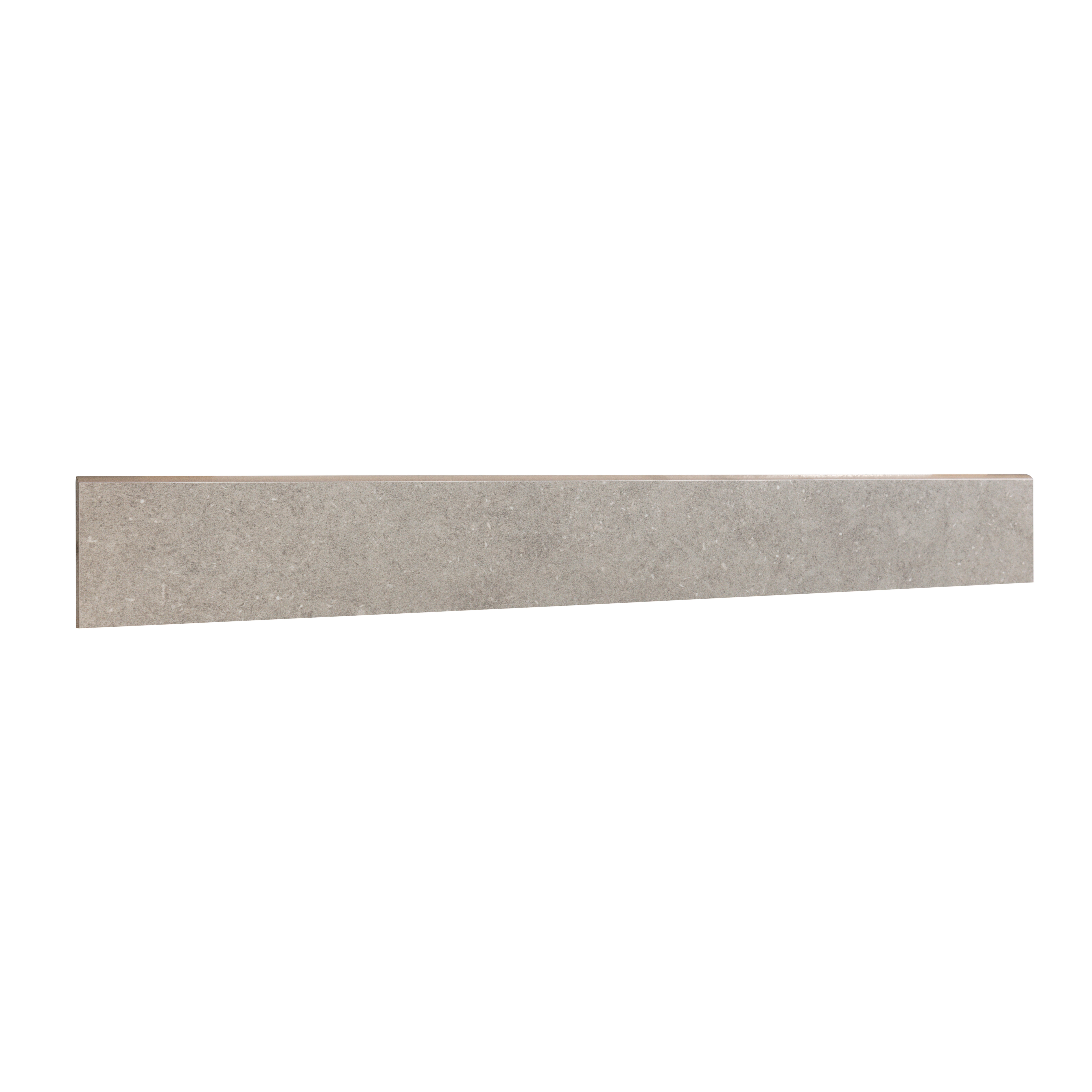 Rodapié porcelánico arenisca 75x9 cm cemento mareo