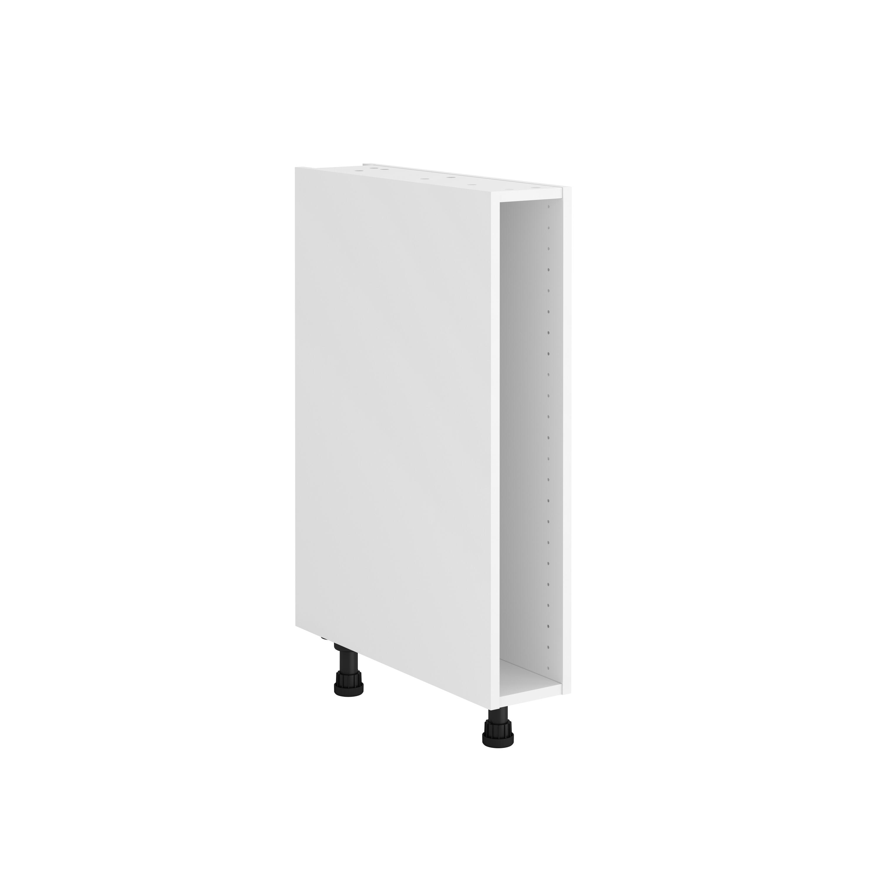 Mueble bajo de baño new remix roble gris 20x58x46 cm
