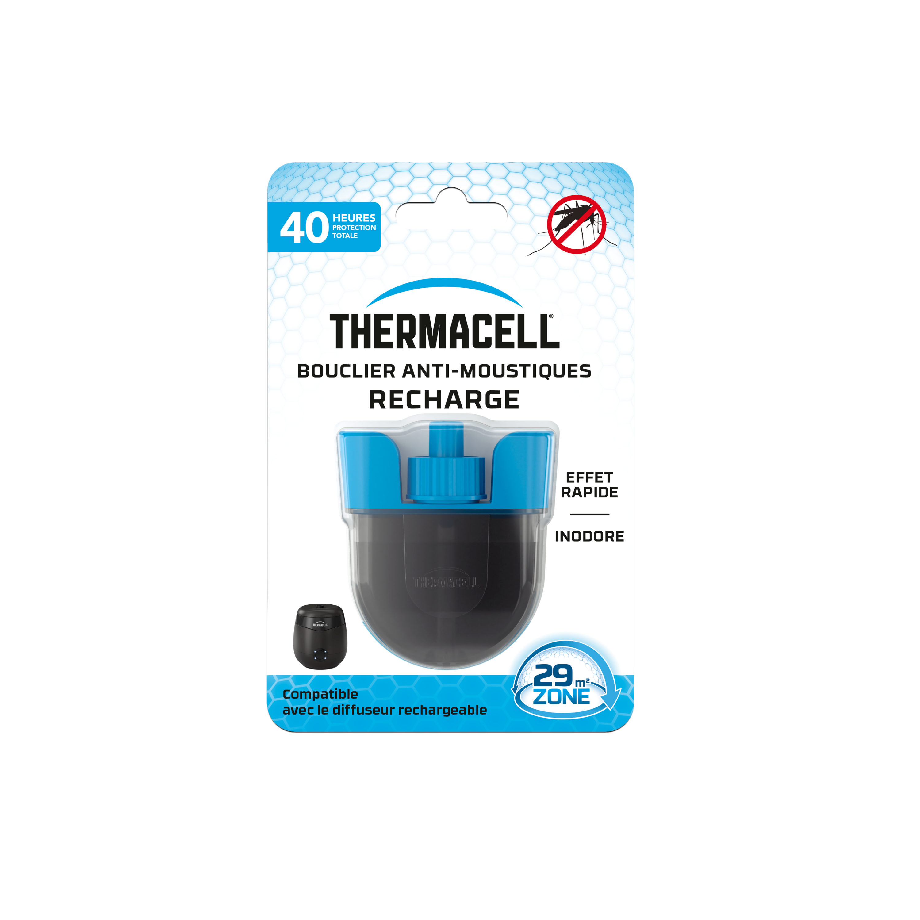 Antimoustiques recharge moustiques THERMACELL, 1 - 3