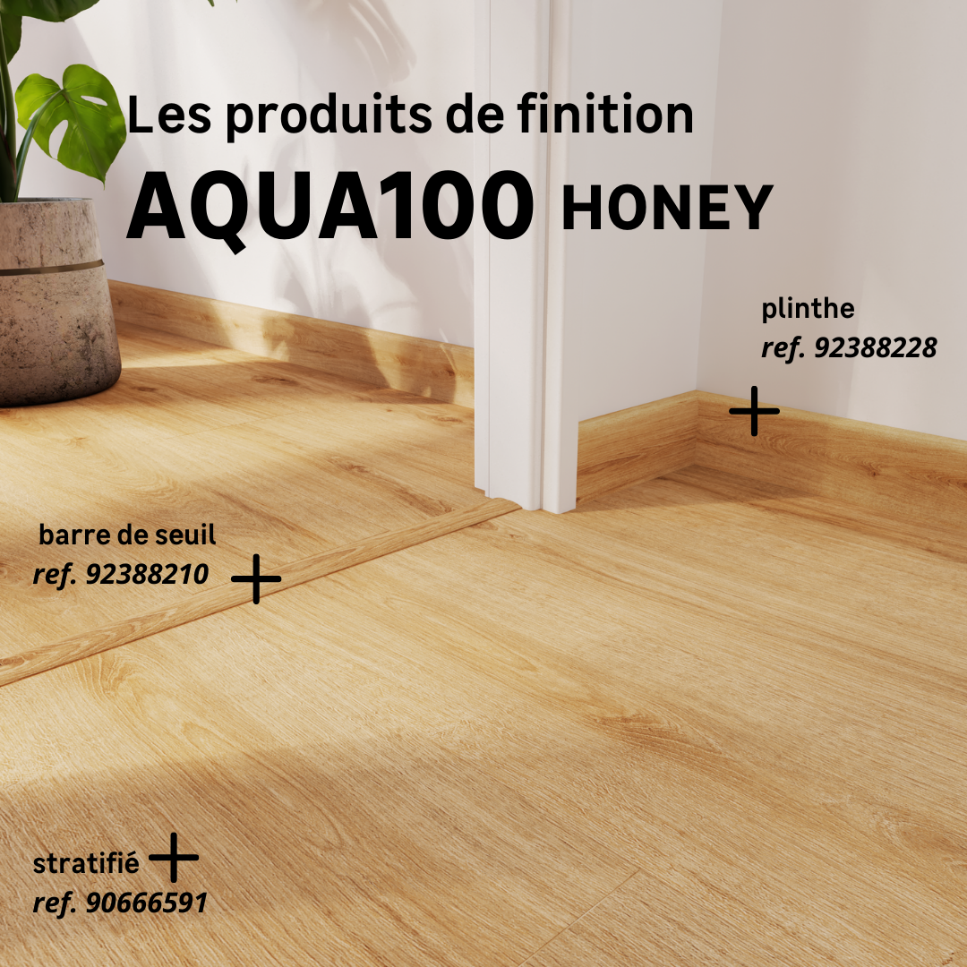 Barre de seuil 4 en 1 alu décor Honey à fixer, l.3.7 cm x L.83 cm ARTENS - 5