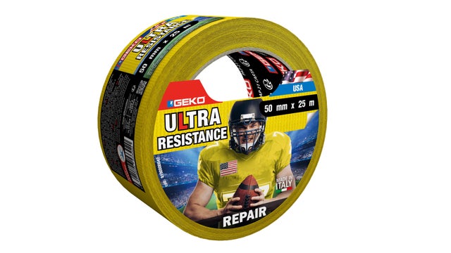Nastro Adesivo Da Imballo Colorato Giallo – Alta Resistenza, 5cm X 66 Metri, PVC